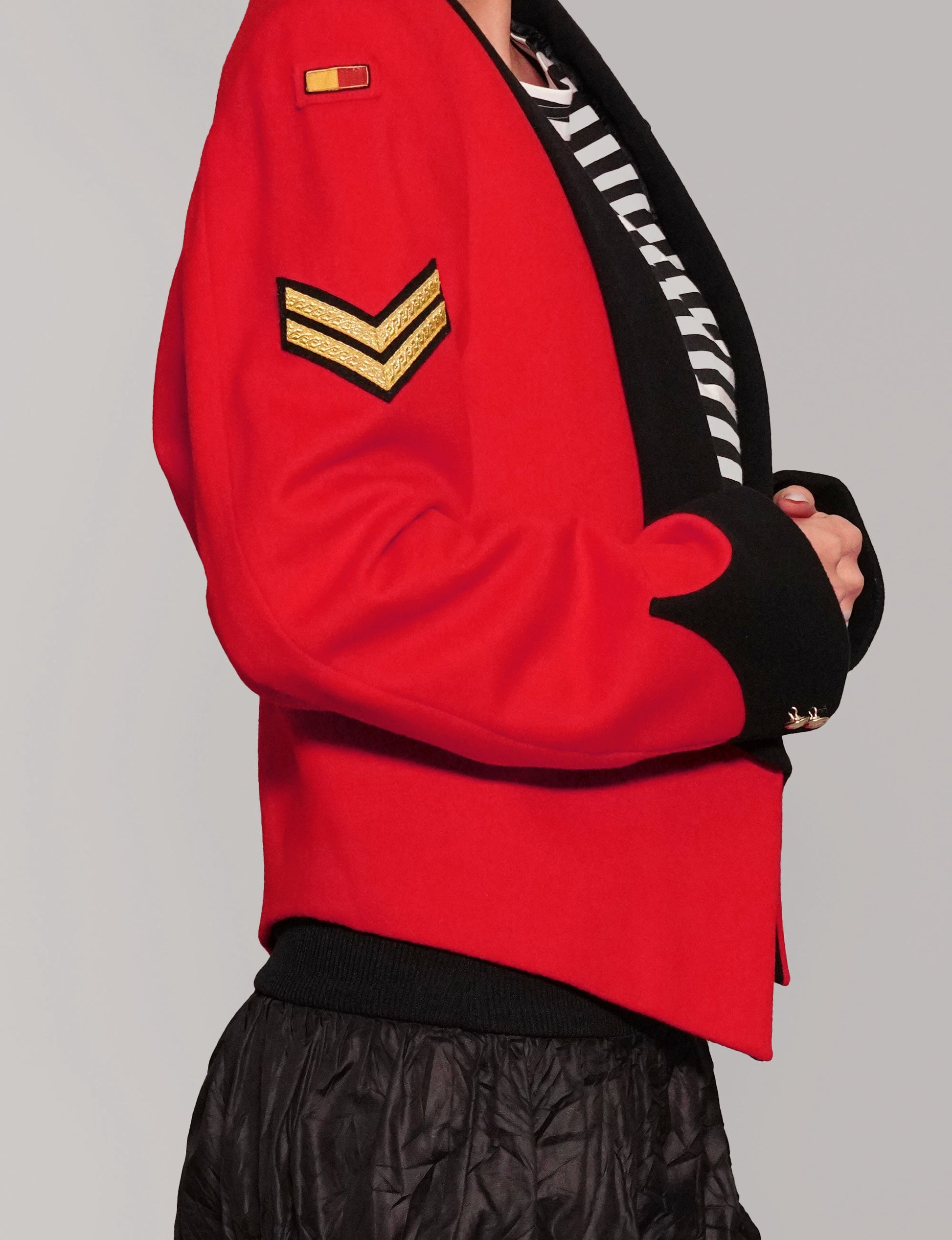Vintage Scarlet Sergeant Mess Dress Jacket