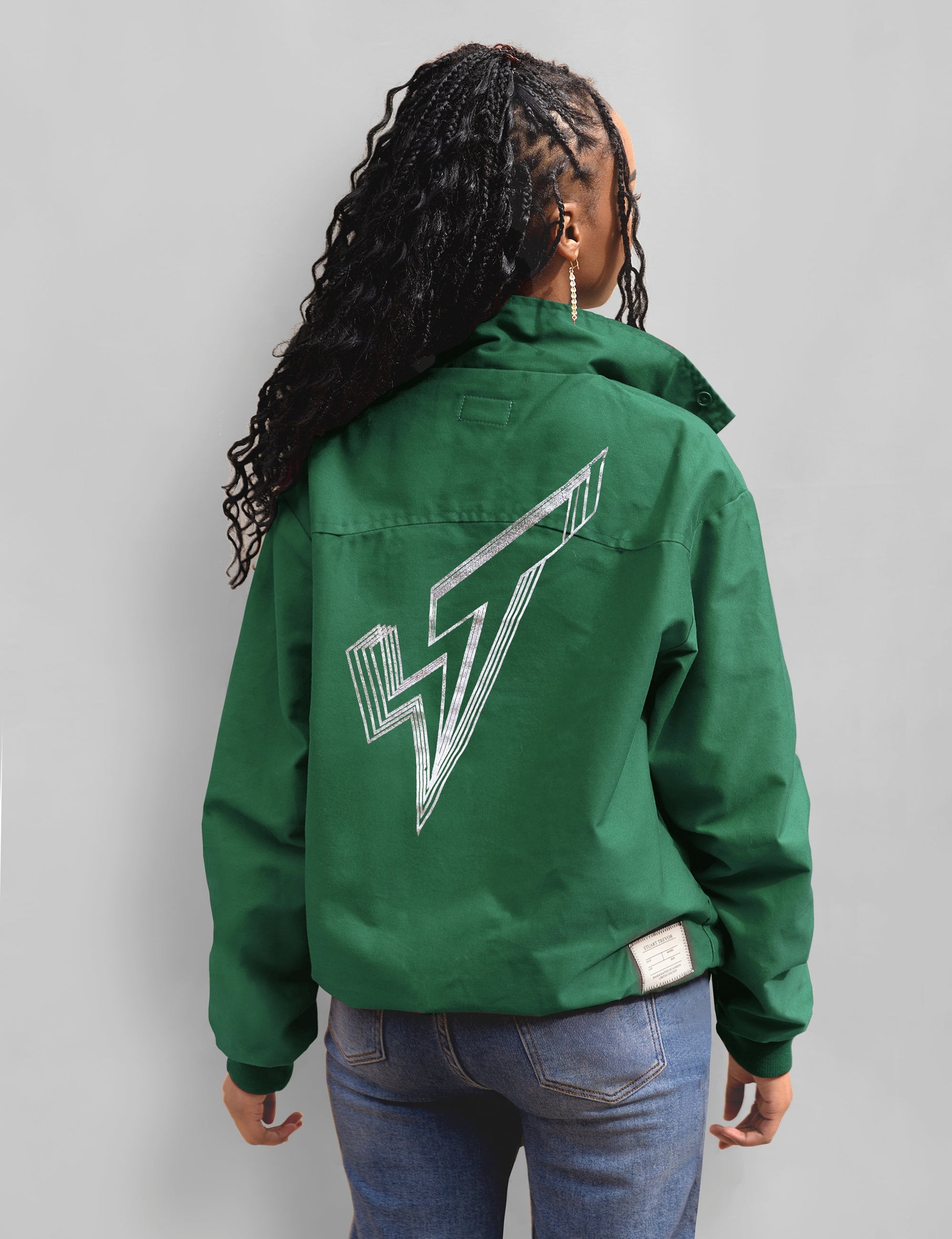 Classic Green Harrington Jacket