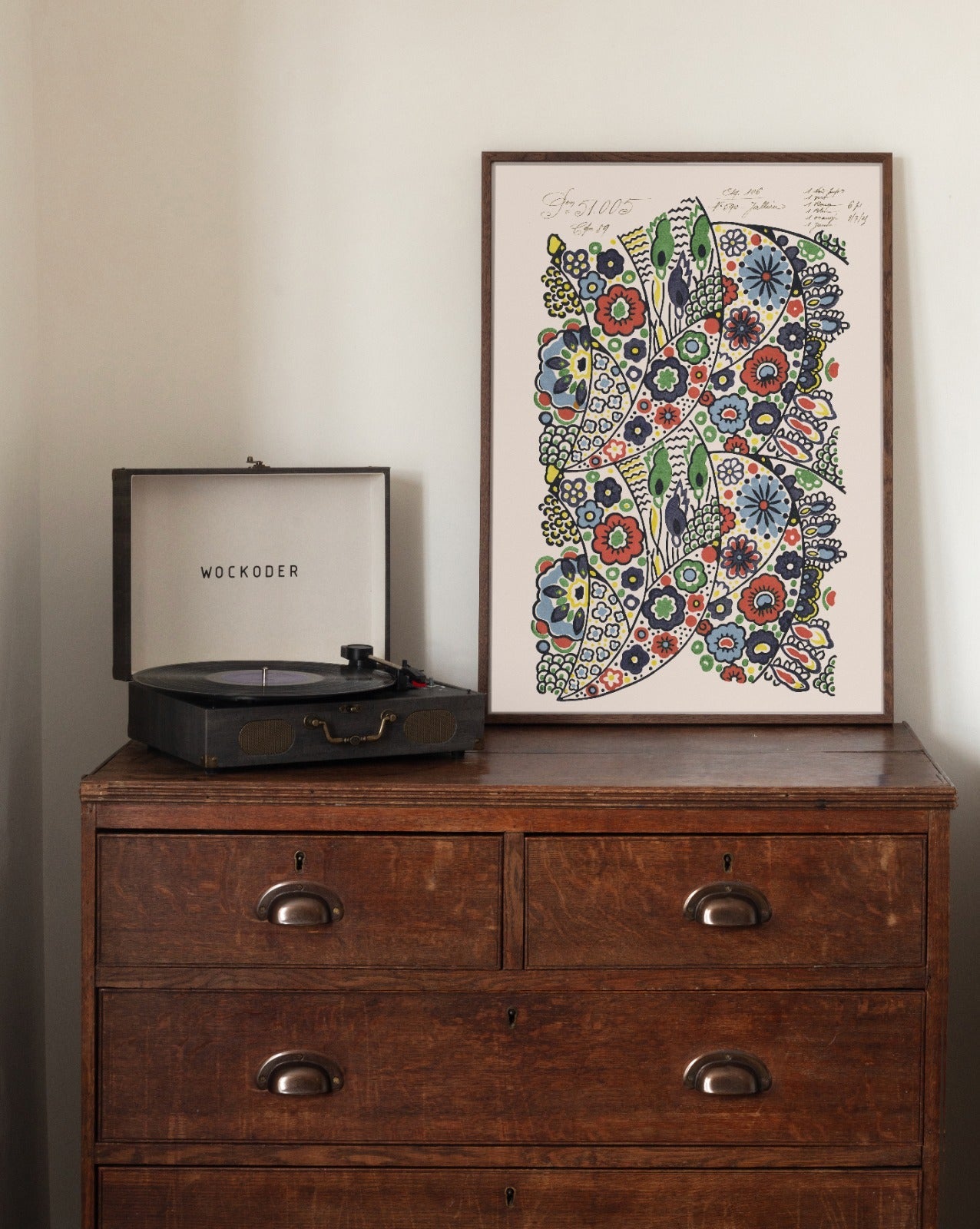 Kyoto Woodblock 1929 Vintage Archive Poster Print