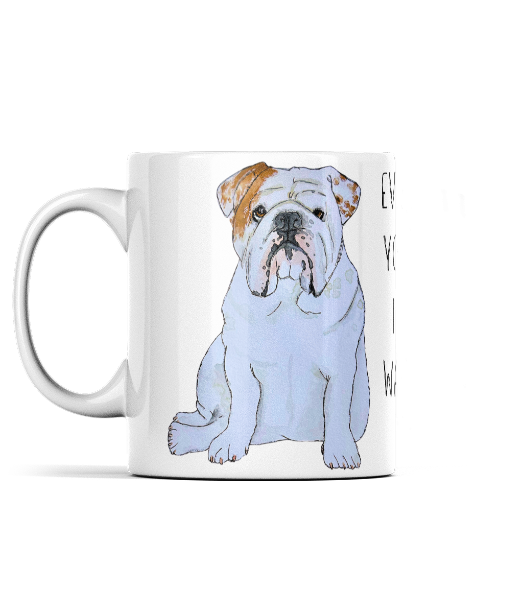 Bulldog Surveillance Ceramic Mug