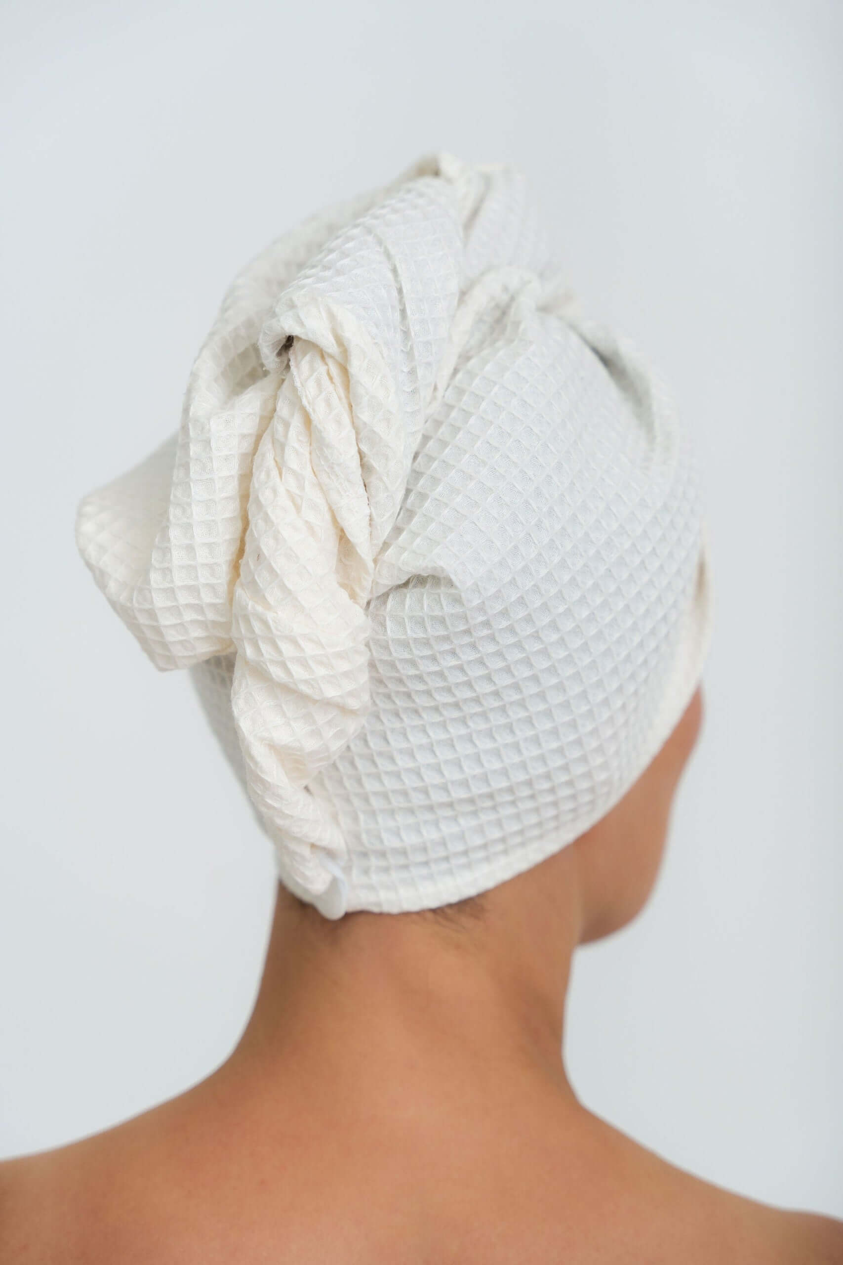 Cotton Waffle Hair Towel/Turban