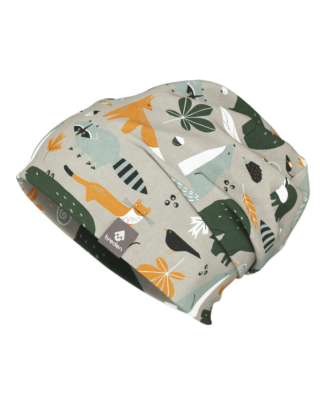 a child wearing a dargo cotton beanie pulled down over their ears for a warm and practical fit