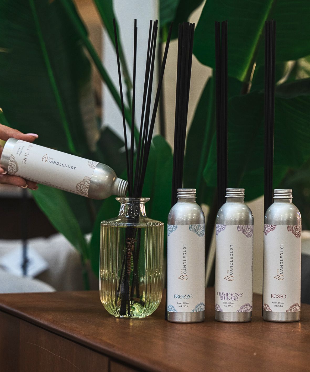 Breeze Room Diffuser – Elegant & Fresh Mandarin Bergamot Scent by Candledust at www.brixbailey.com