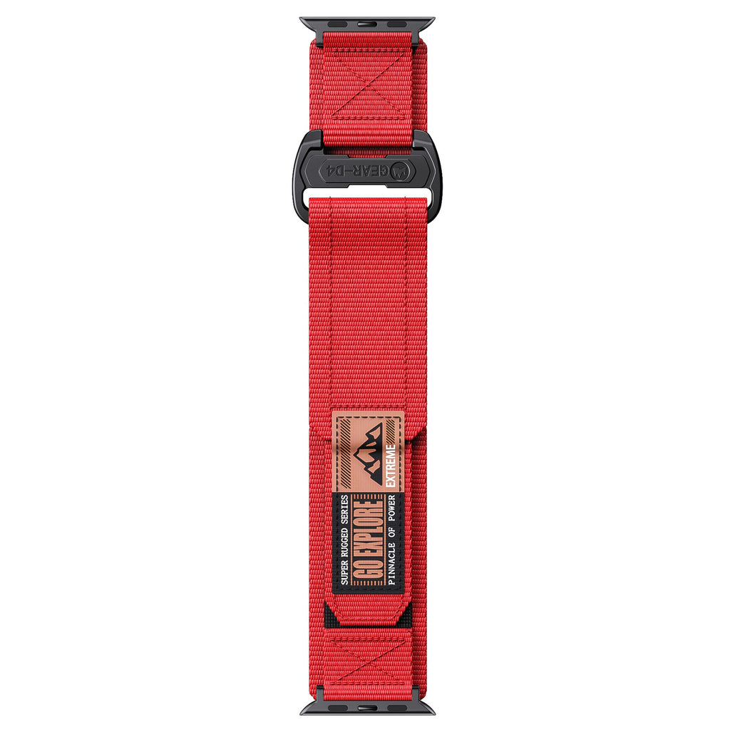 The Expedition Scarlet Apple Watch Strap