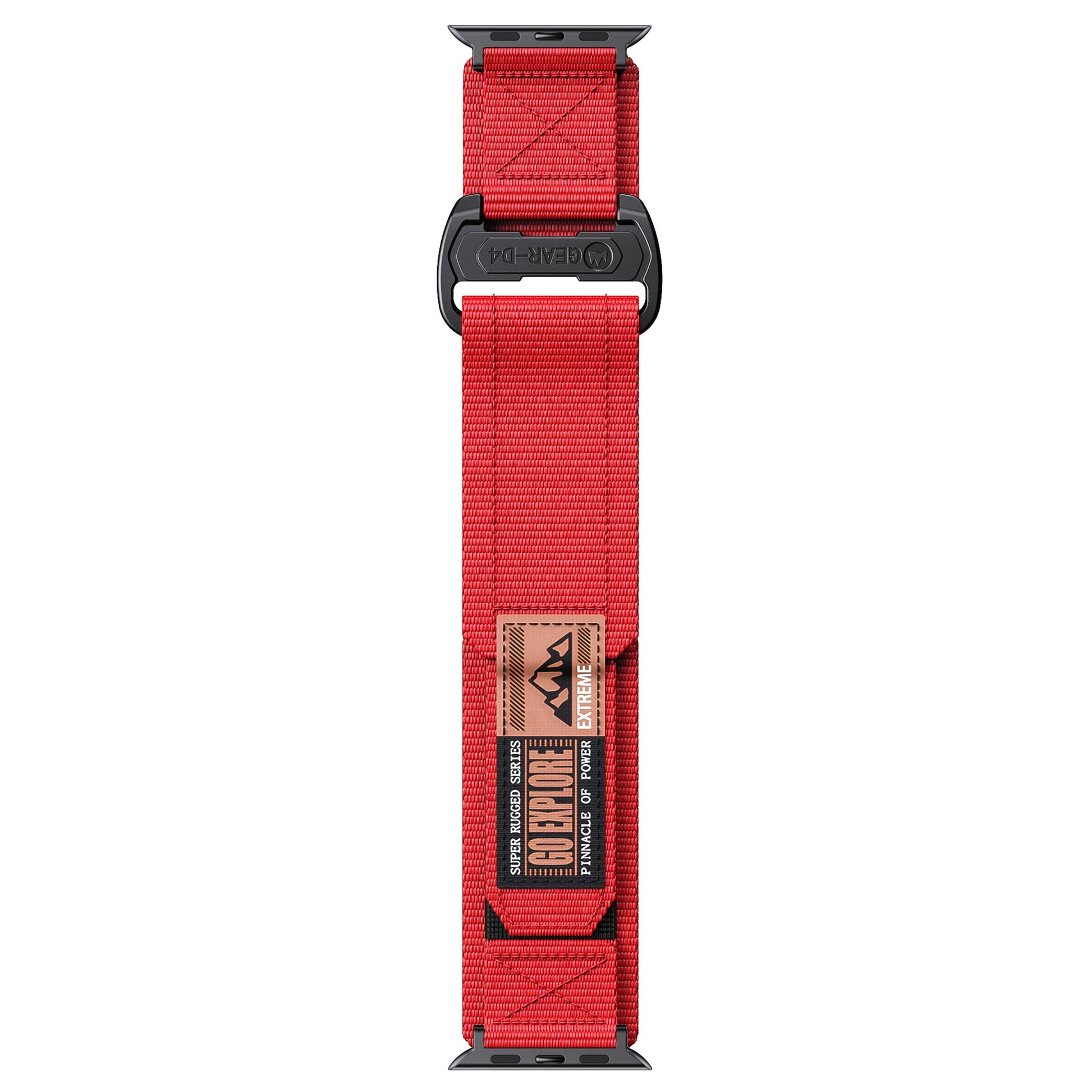 The Expedition Scarlet Apple Watch Strap