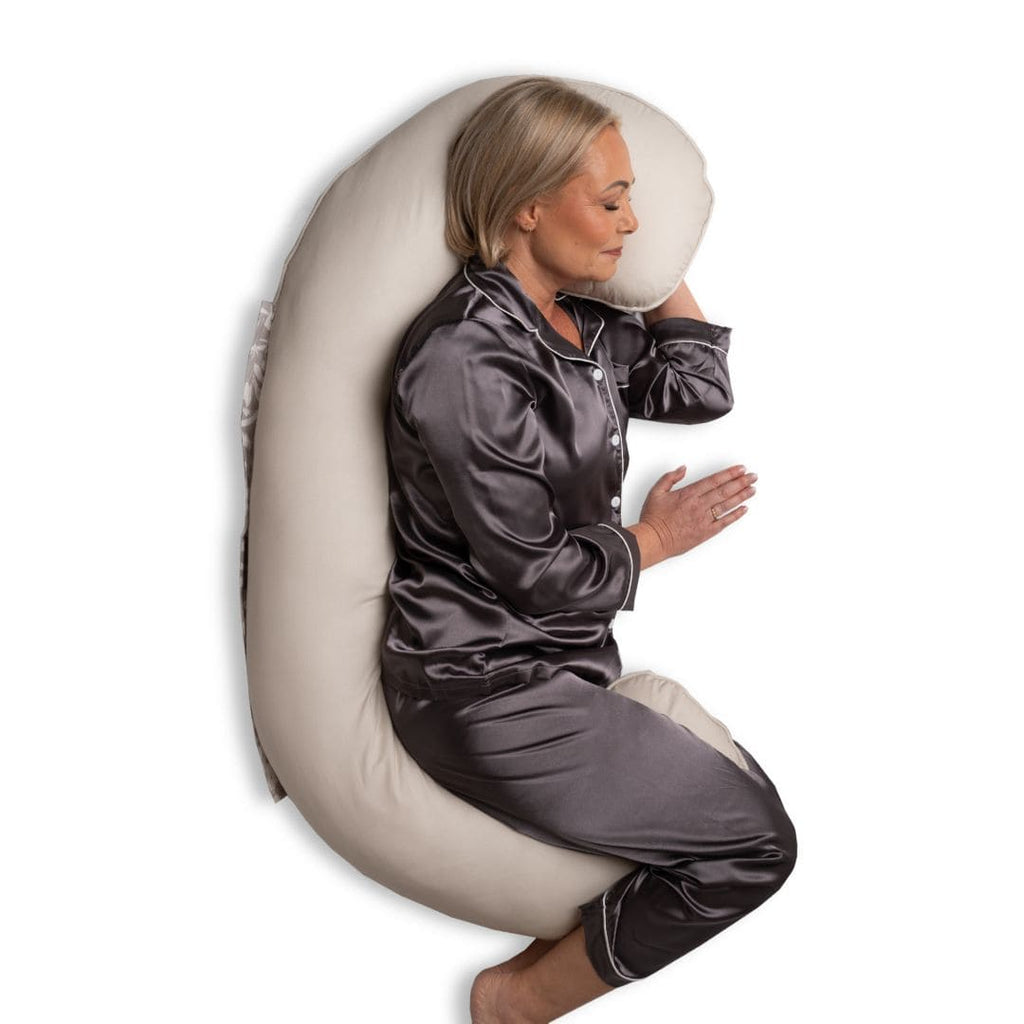 Body Pillow in Foraged Herbs