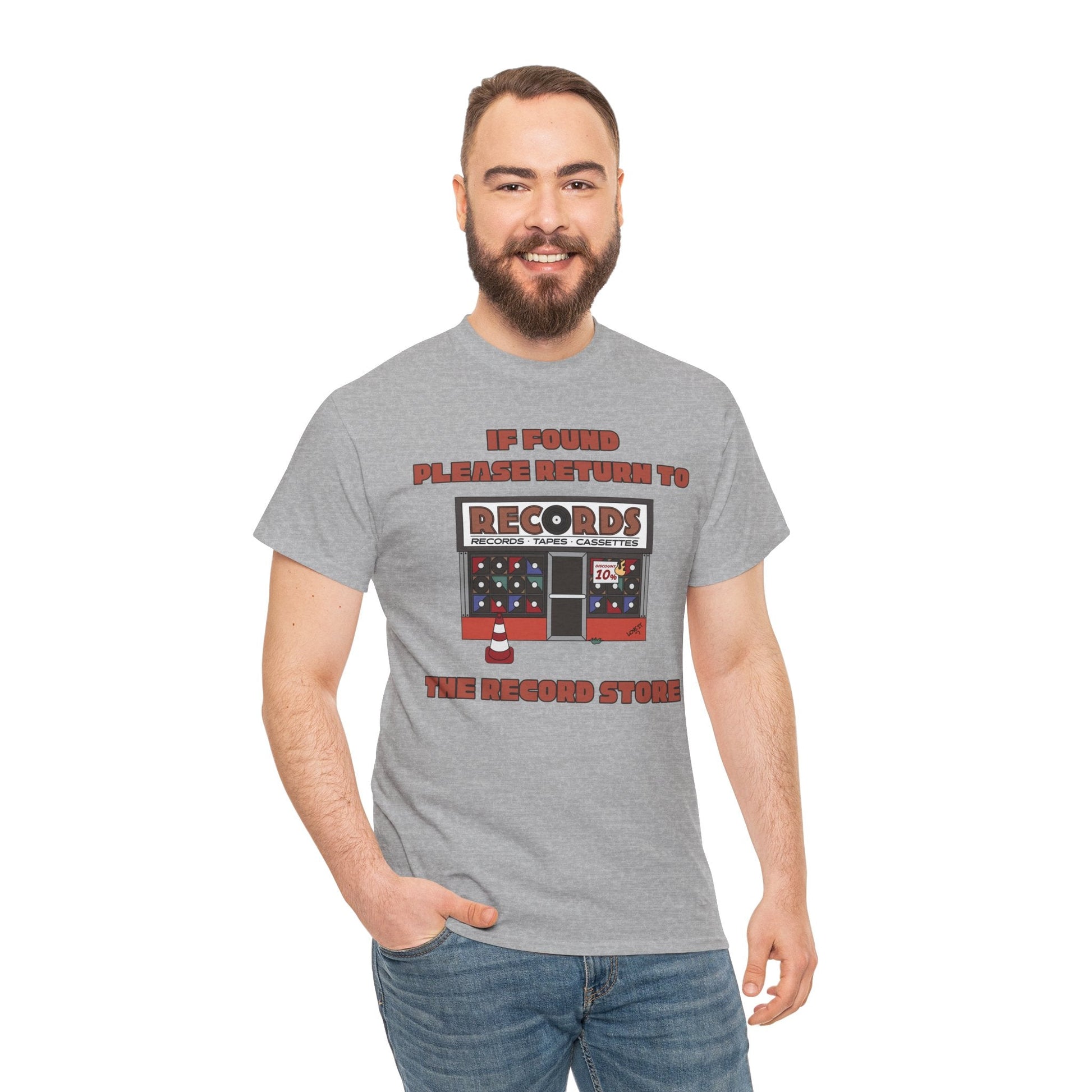 If Found, Please Return to the Record Store Men's T-Shirt