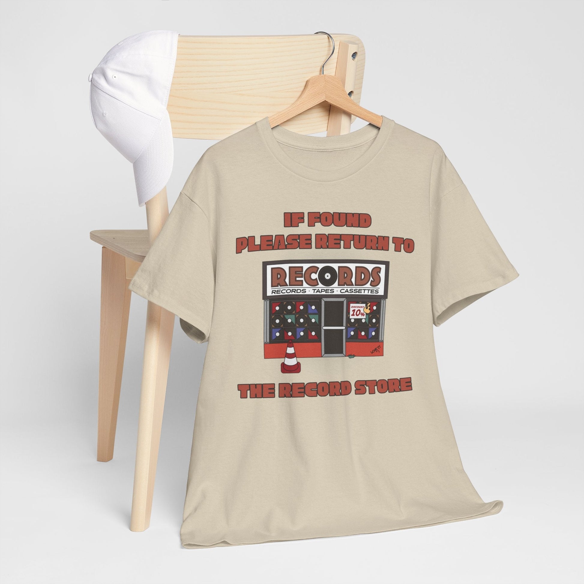 If Found, Please Return to the Record Store Men's T-Shirt