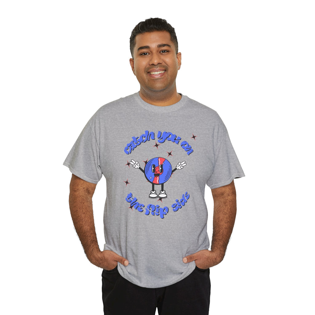 Catch You On The Flip Side Men's Vinyl T-Shirt