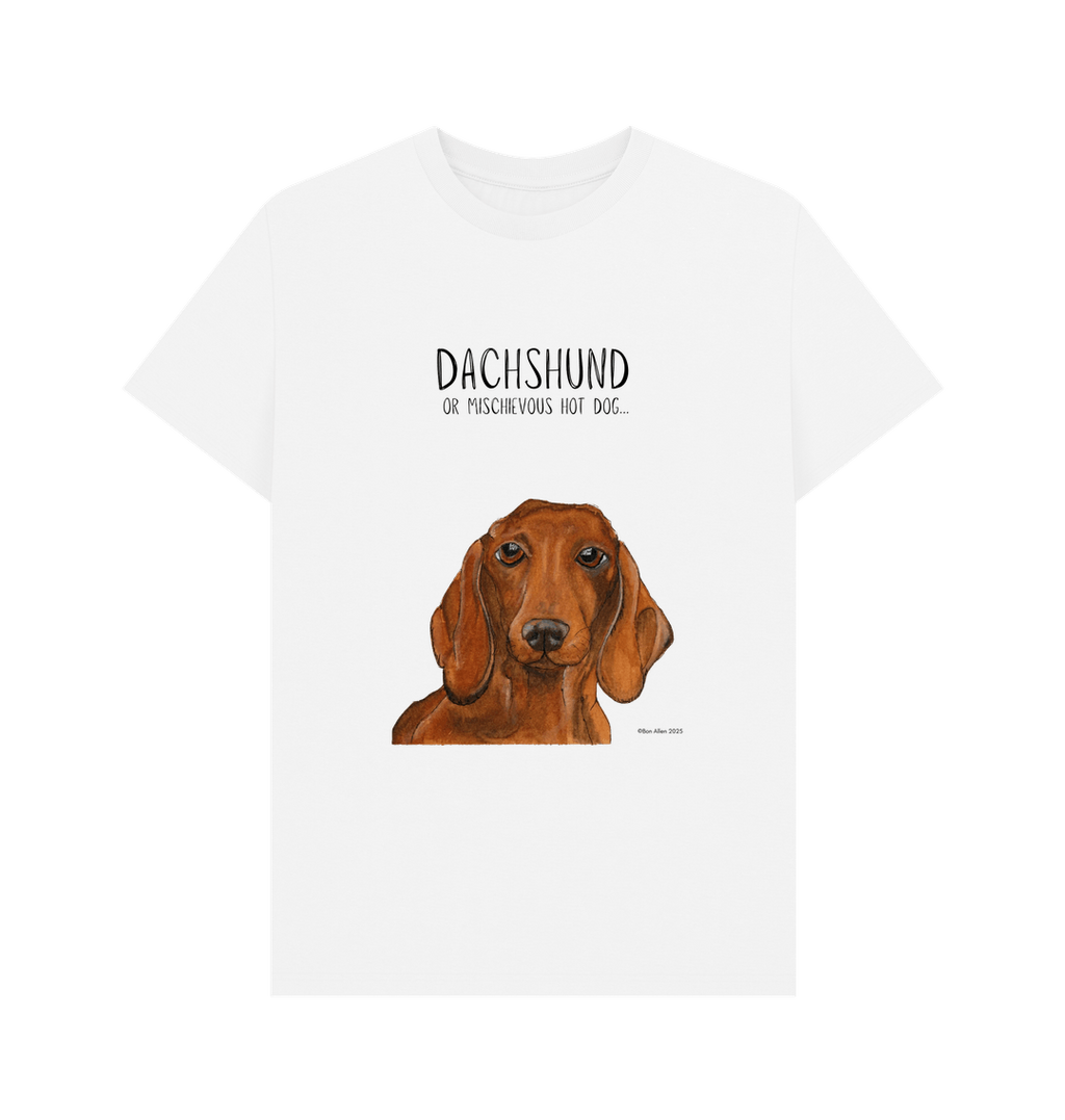 Dachshund Mischievous Hot Dog Energy Tee