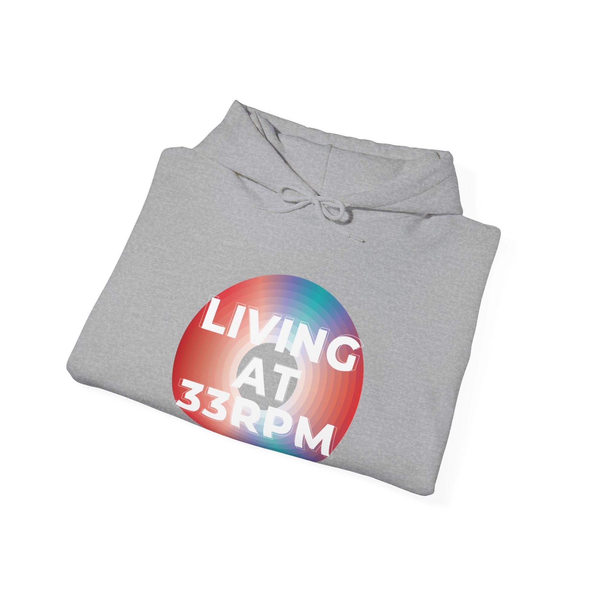 Living at 33rpm Men's Hoodie