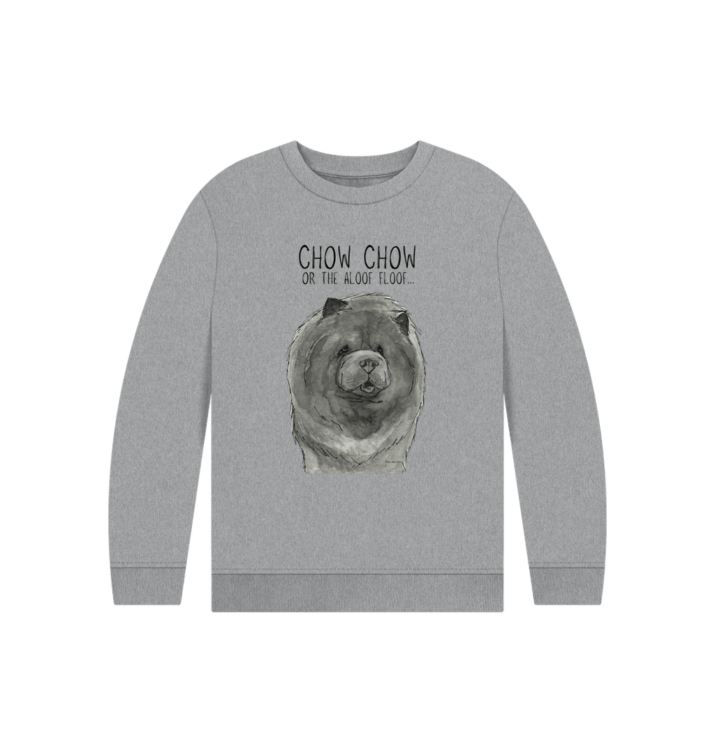 Blue Chow Chow Organic Cotton Sweatshirt for Kids