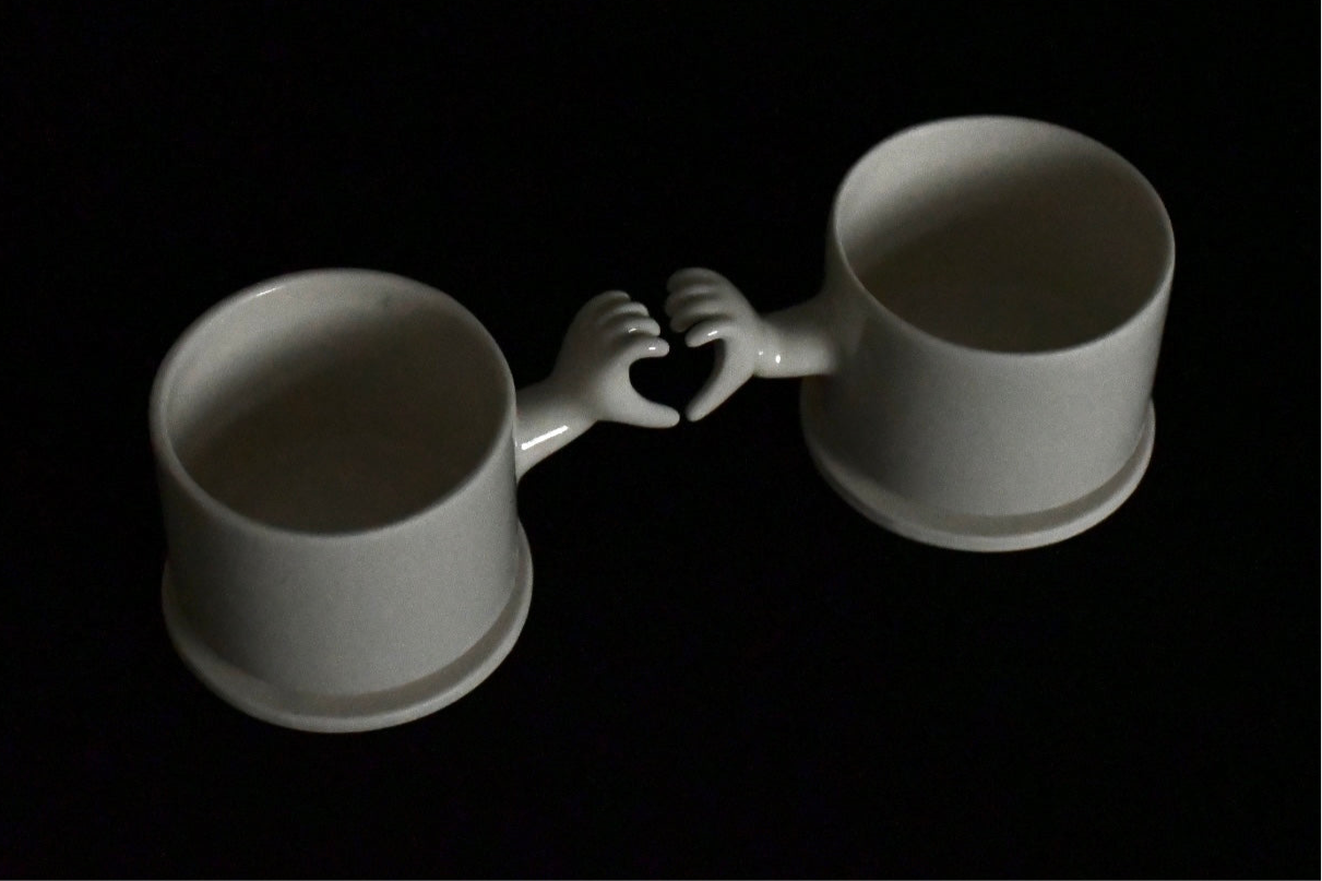 Gestures Porcelain Cup Set