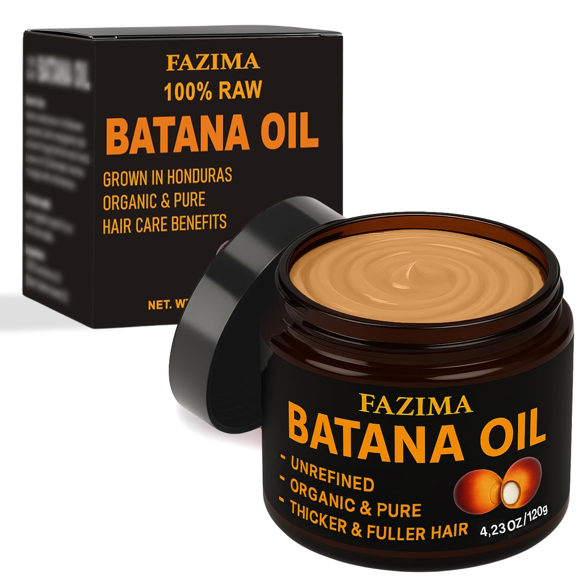 Raw Batana Oil for Hair Growth 125ml Pure Unrefined from Honduras