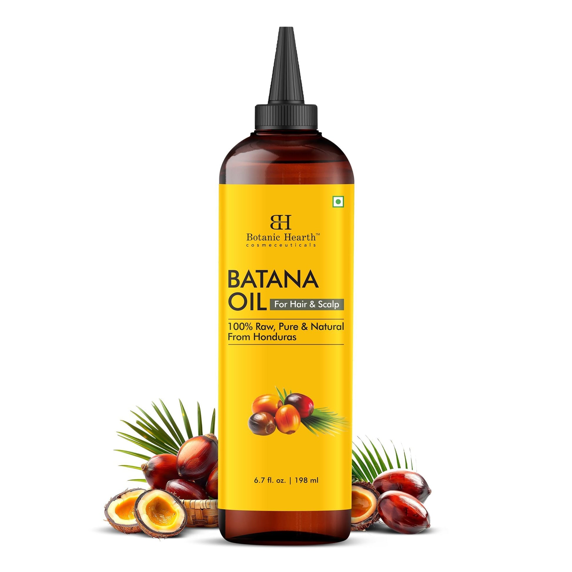 Raw Batana Oil for Hair and Scalp Growth from Honduras