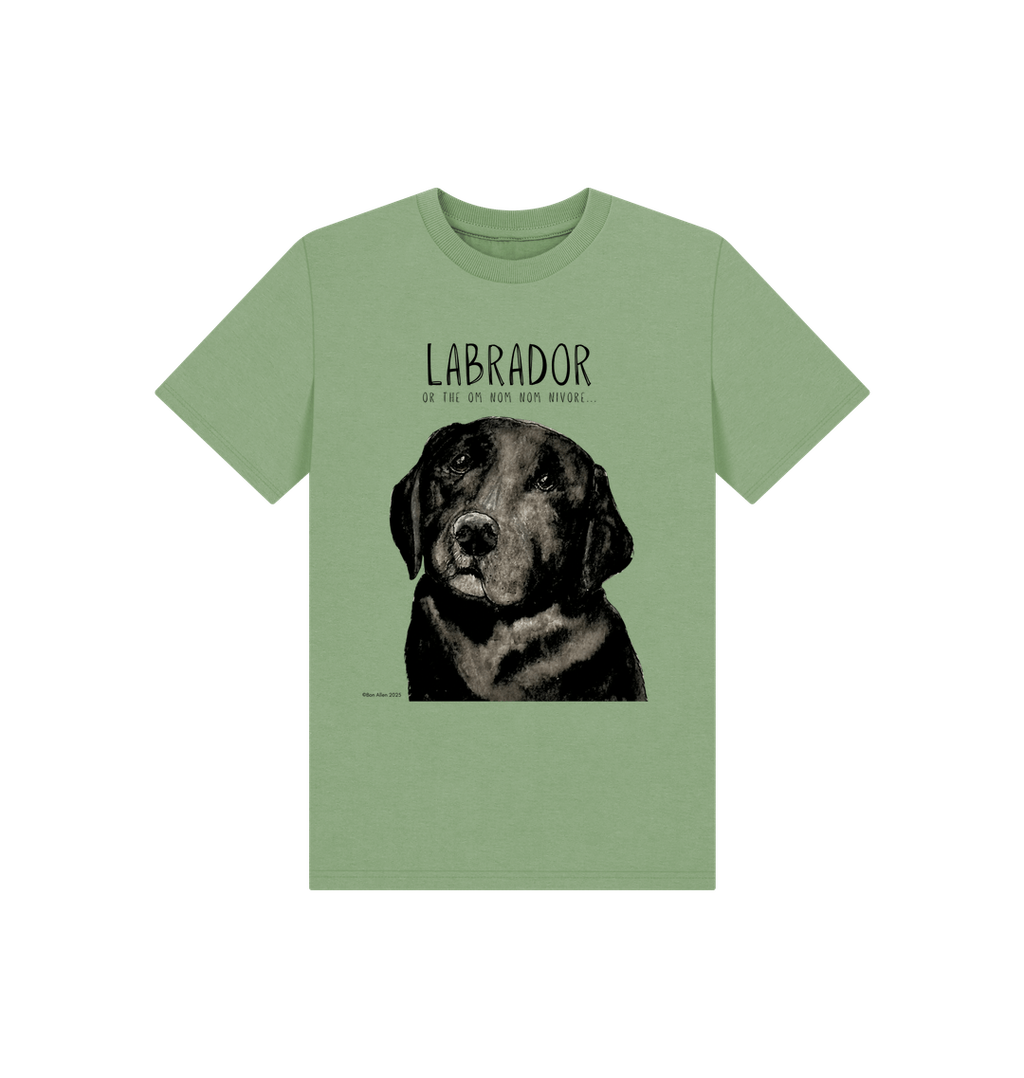 Black Labrador Snack Patrol Kids T-Shirt