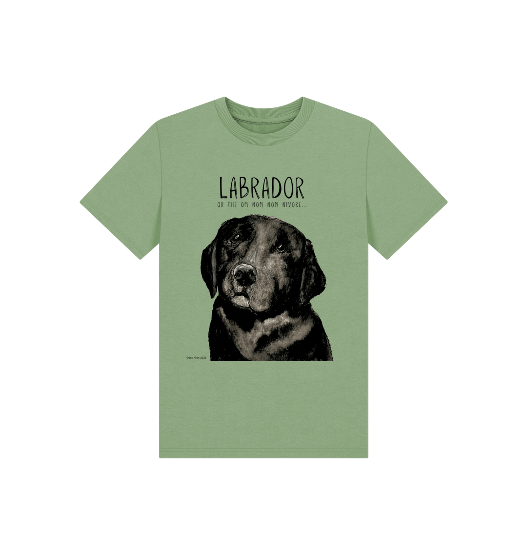 Black Labrador Snack Patrol Kids T-Shirt