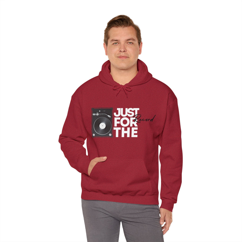 Just for the Record Mens Hoodie