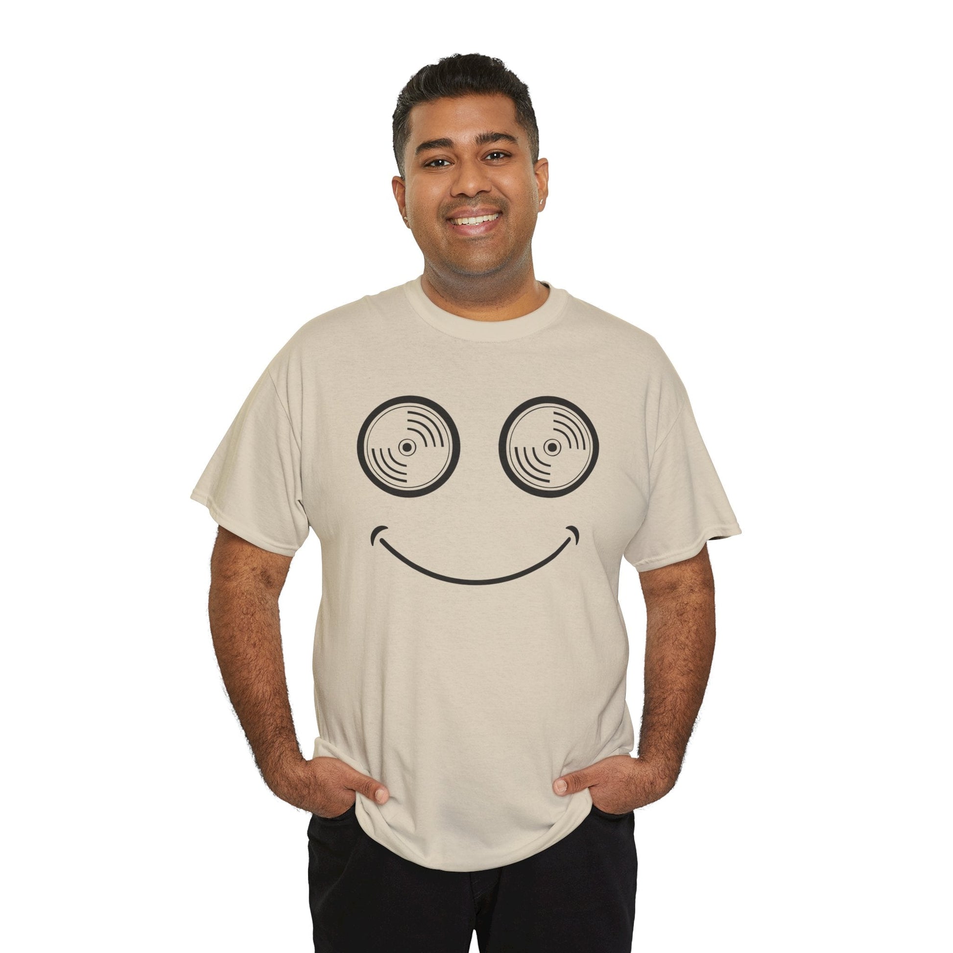 Vinyl Makes Me Happy Men's T-Shirt