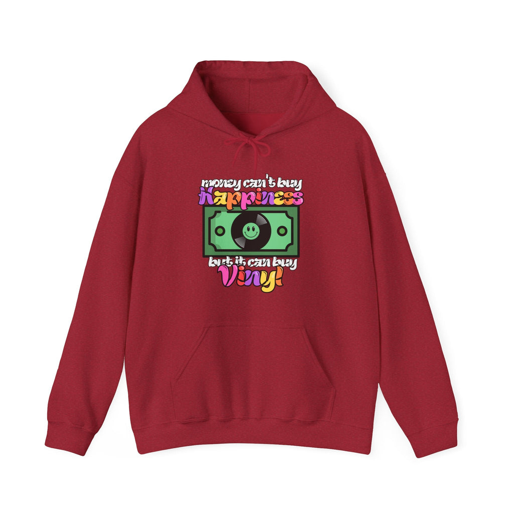 Money Can't Buy Happiness But It Can Buy Vinyl Men's Hoodie