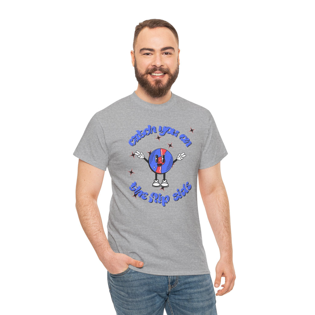 Catch You On The Flip Side Men's Vinyl T-Shirt