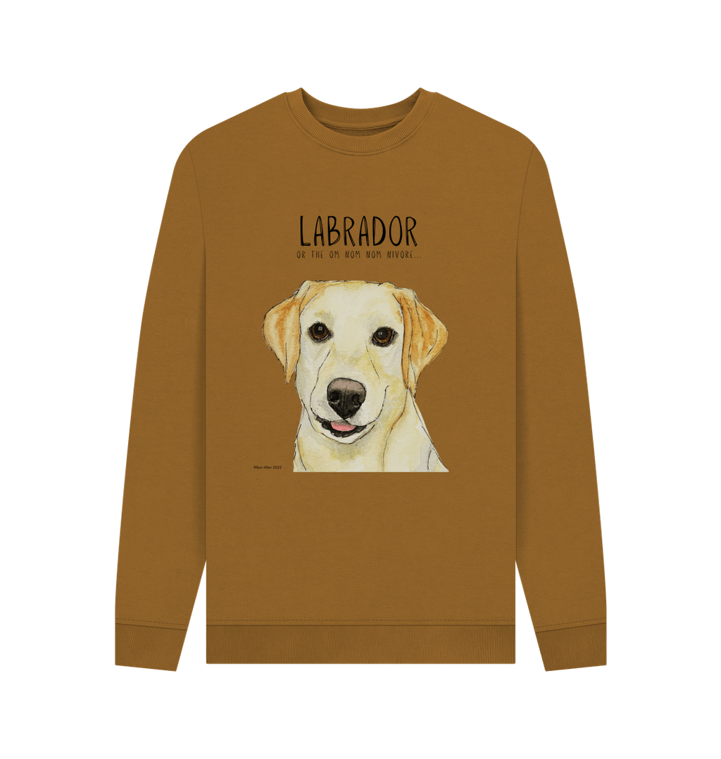 Feast Mode Activated Yellow Labrador Sweatshirt