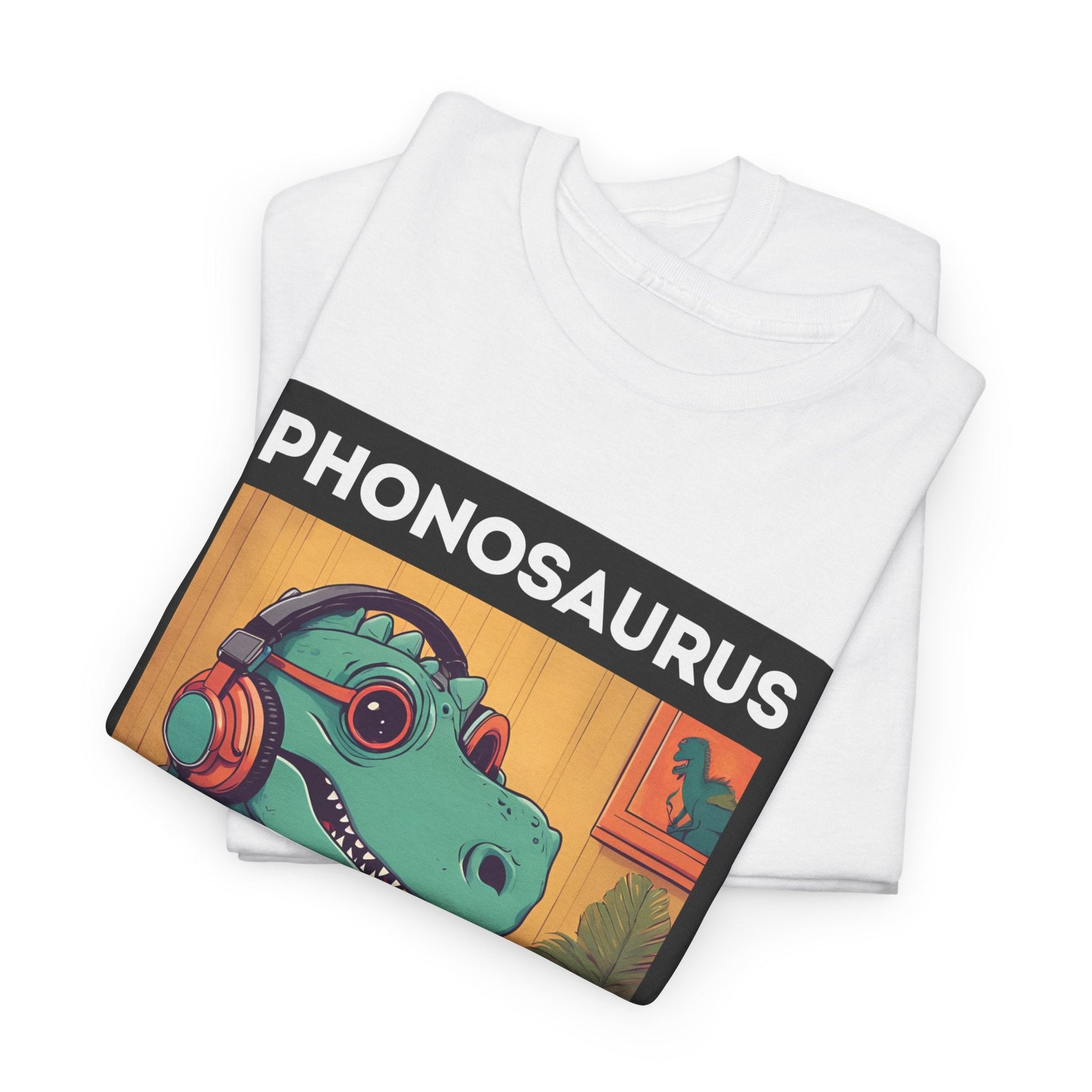 Phonosaurus Men's Vinyl T-Shirt