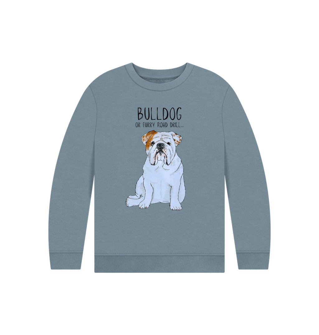 Bulldog Power Kids Sweatshirt for Playtime