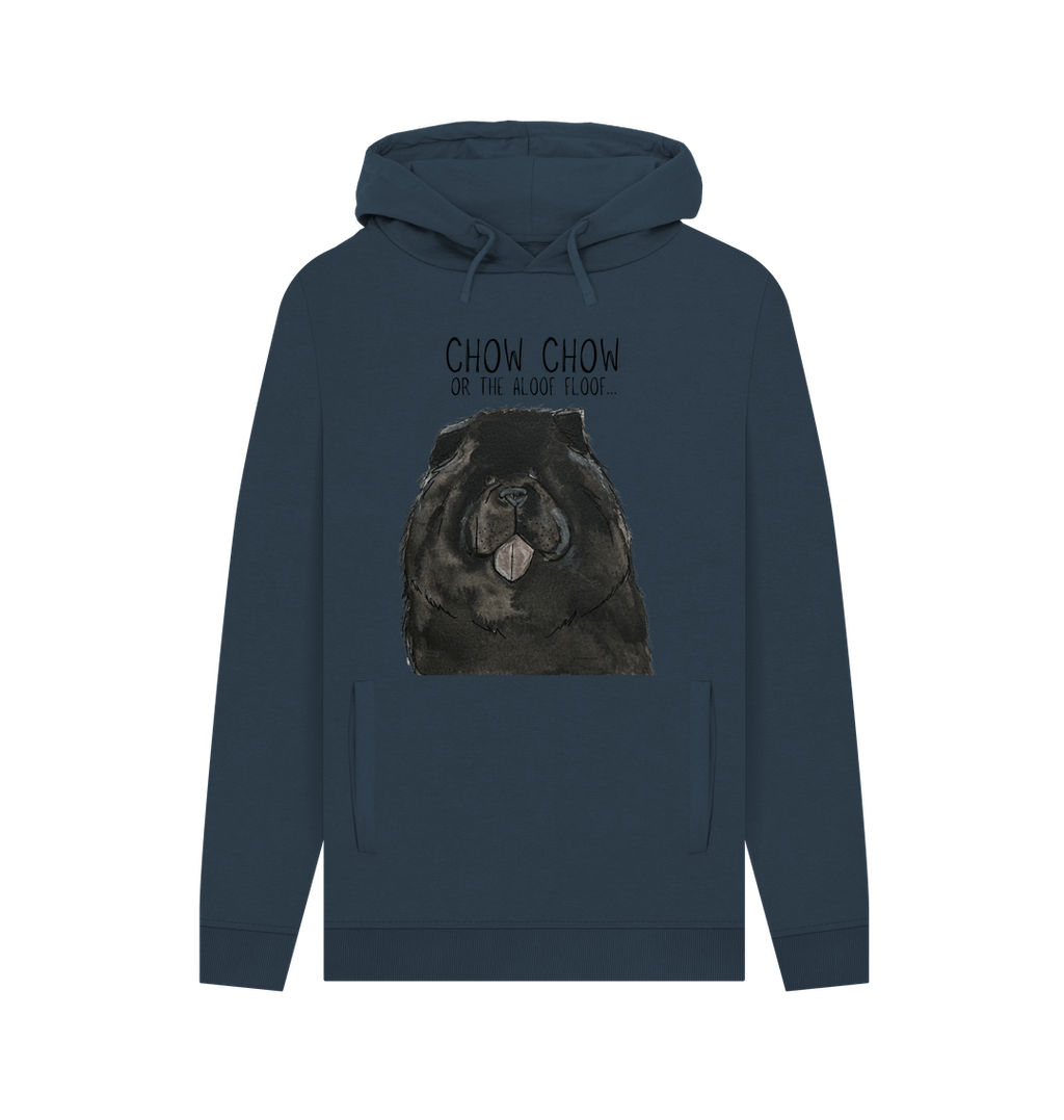Black Chow Chow The Aloof Floof Men's Hoodie