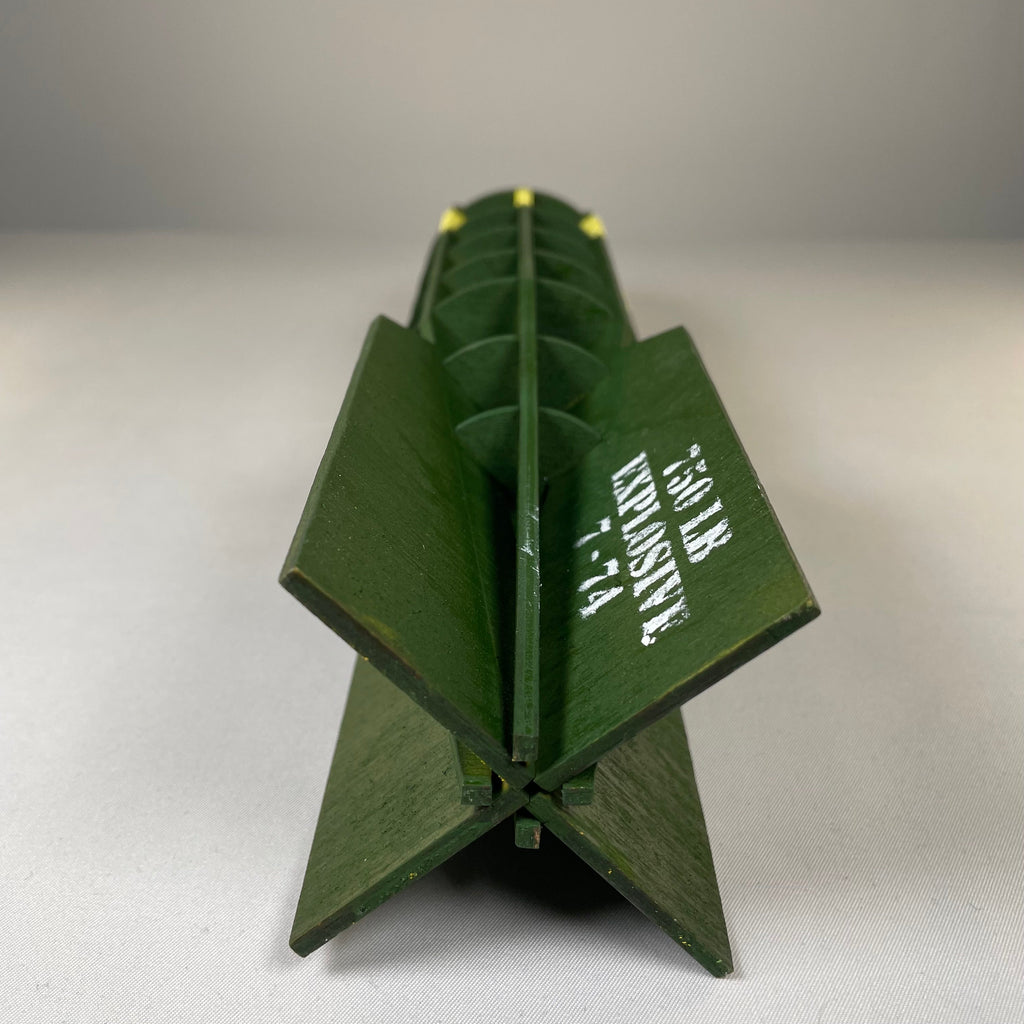 WW2 Bomb Prop Model, Pre-Built and Ready to Display