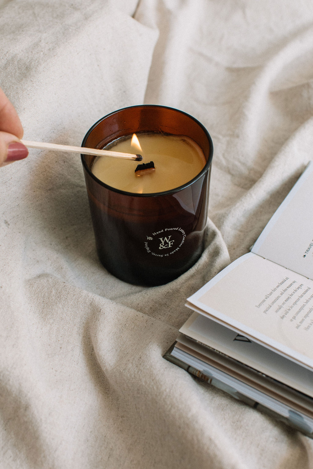 Fresh Fig Refill Candle with Jasmine and Bergamot