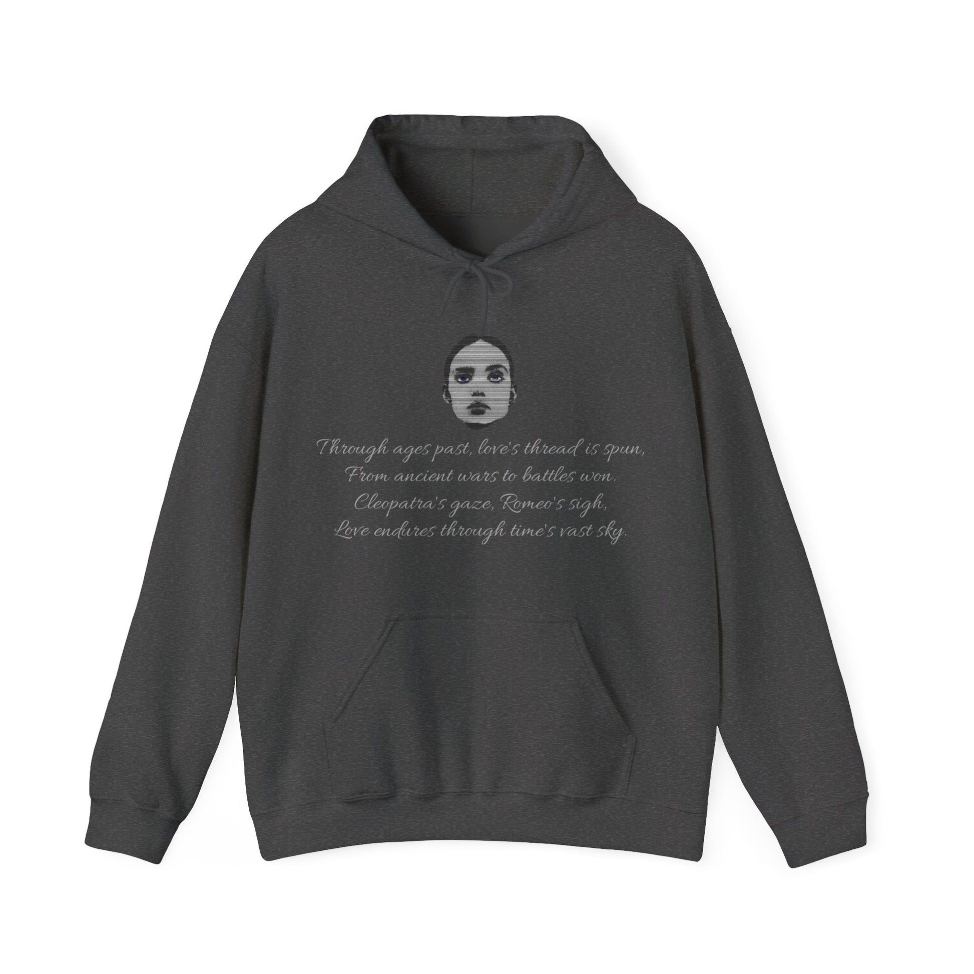 The Girl and Poem Hoodie