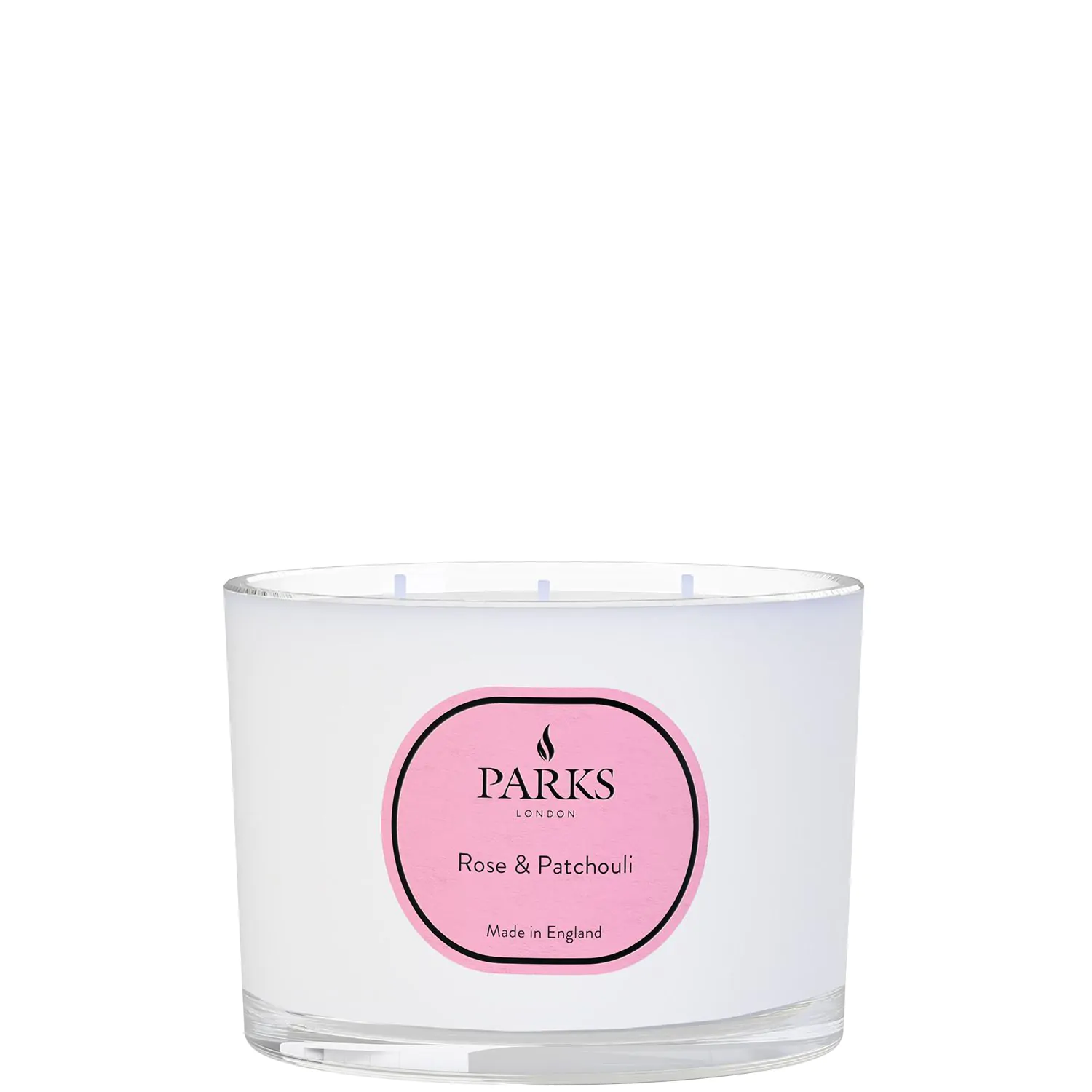 Vintage Rose and Patchouli 3 Wick Candle 350g