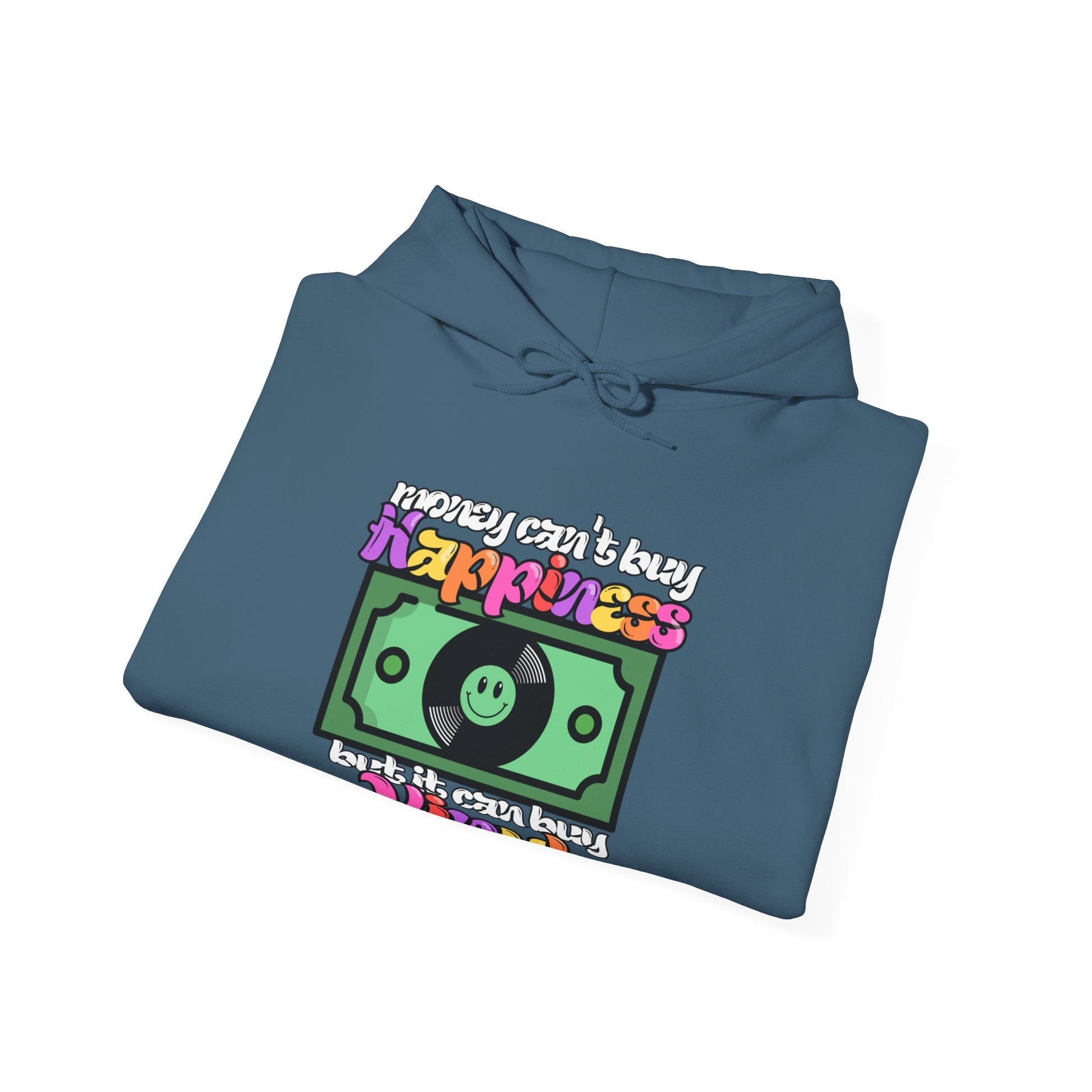 Money Can't Buy Happiness But It Can Buy Vinyl Men's Hoodie
