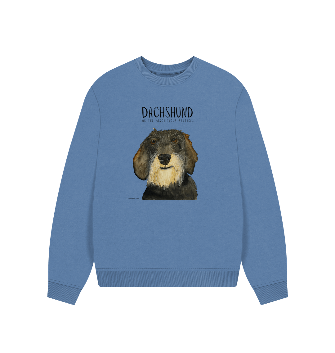 Wire Haired Dachshund Oversized Sweatshirt