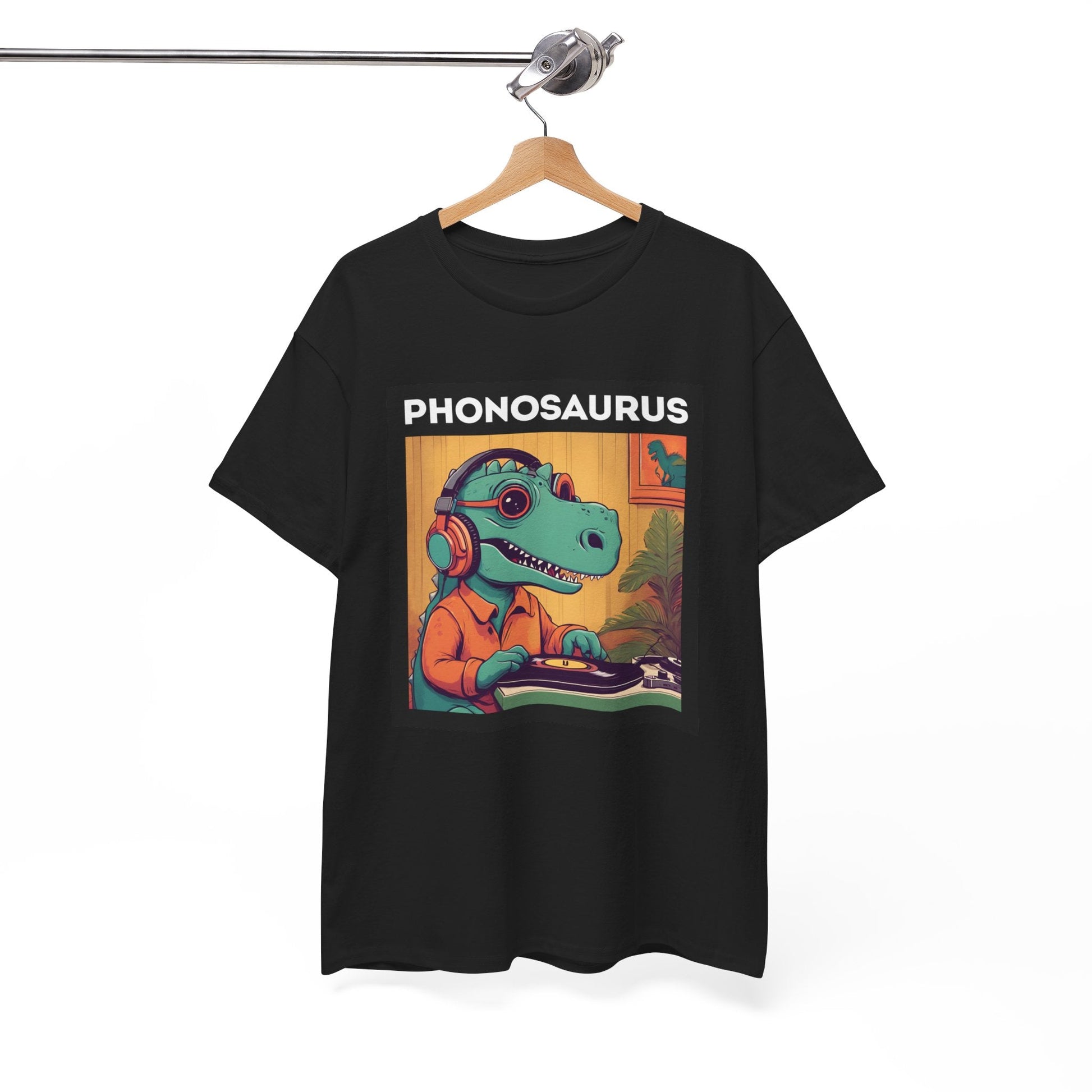 Phonosaurus Men's Vinyl T-Shirt