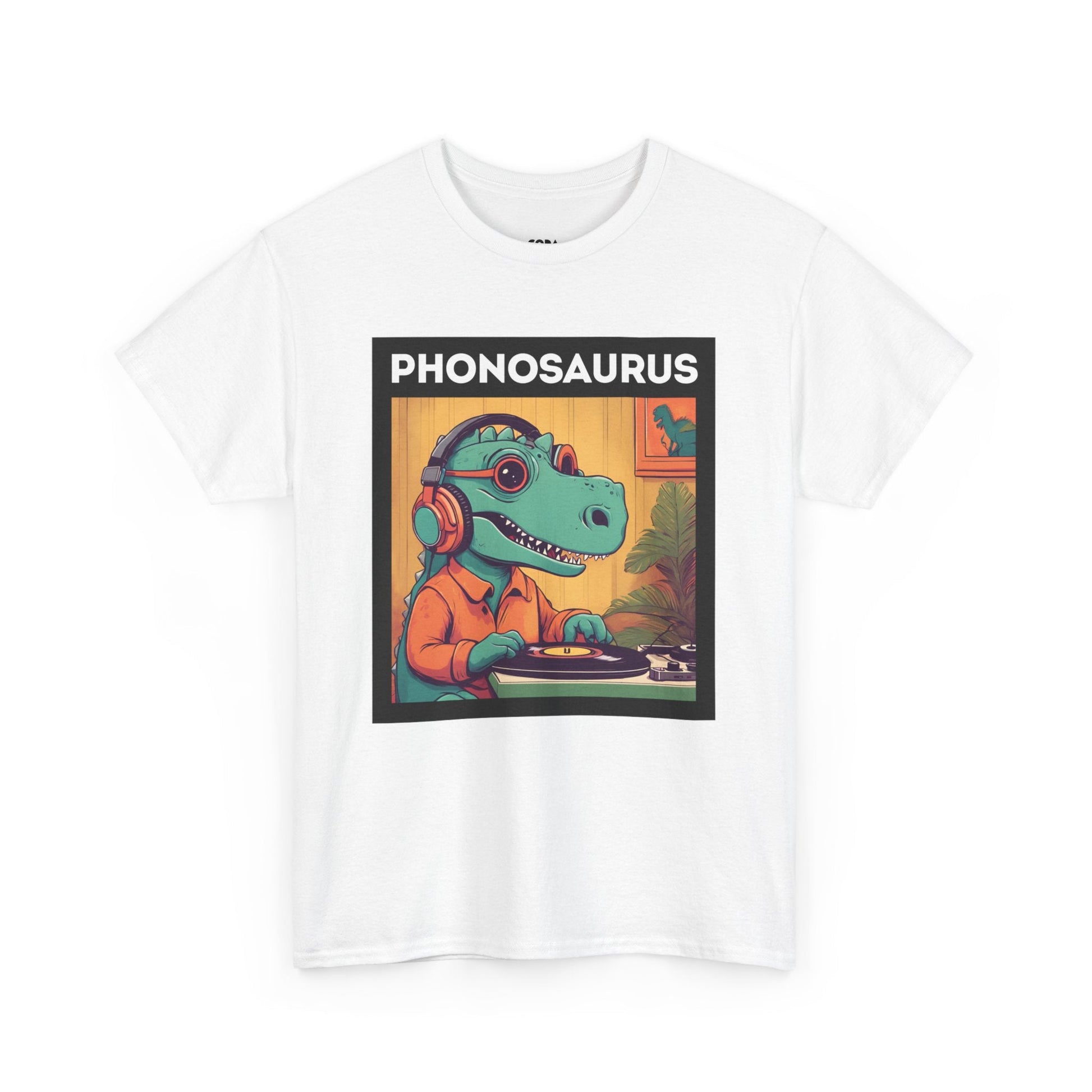 Phonosaurus Men's Vinyl T-Shirt