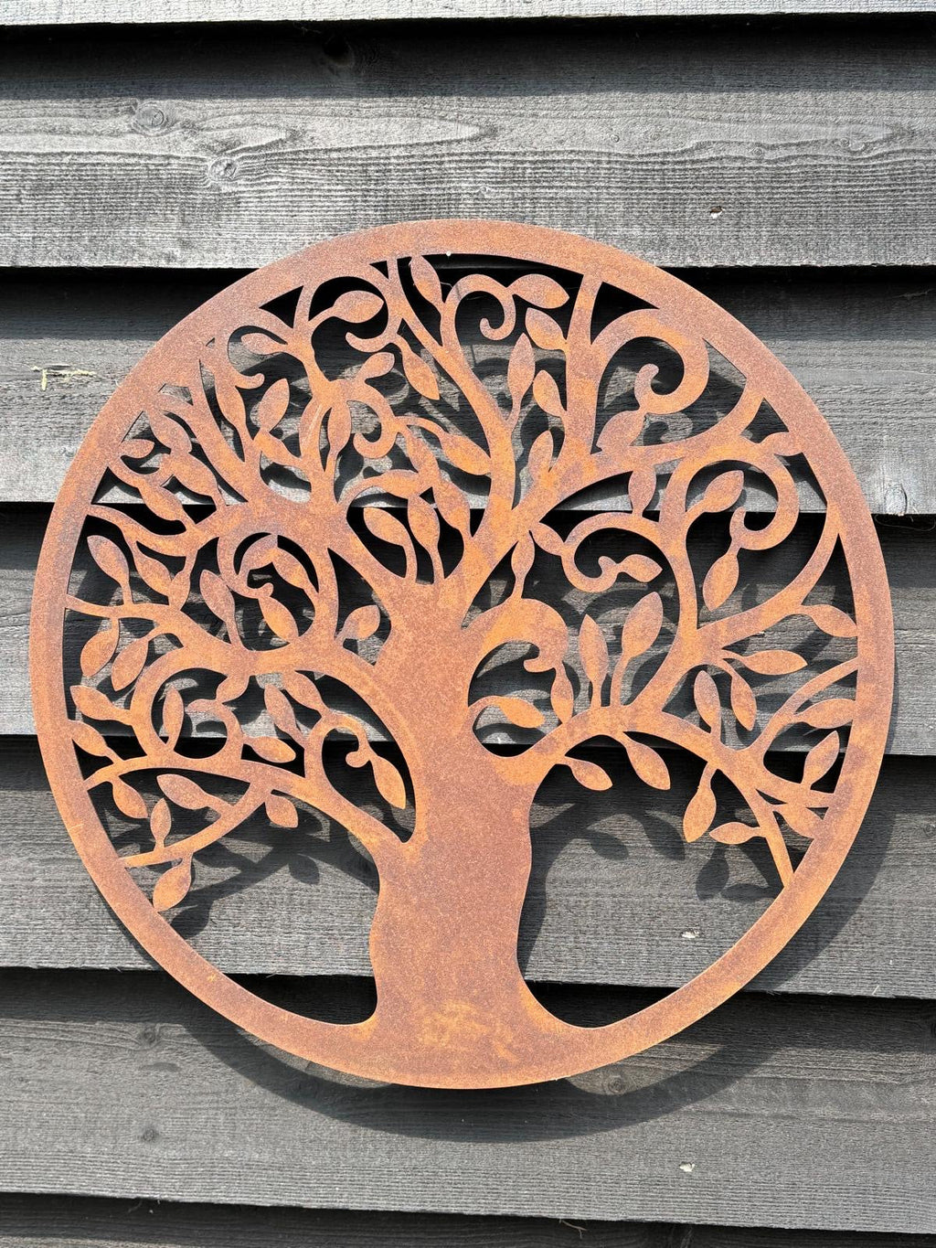 Rusty Tree of Life Garden Decoration 55cm