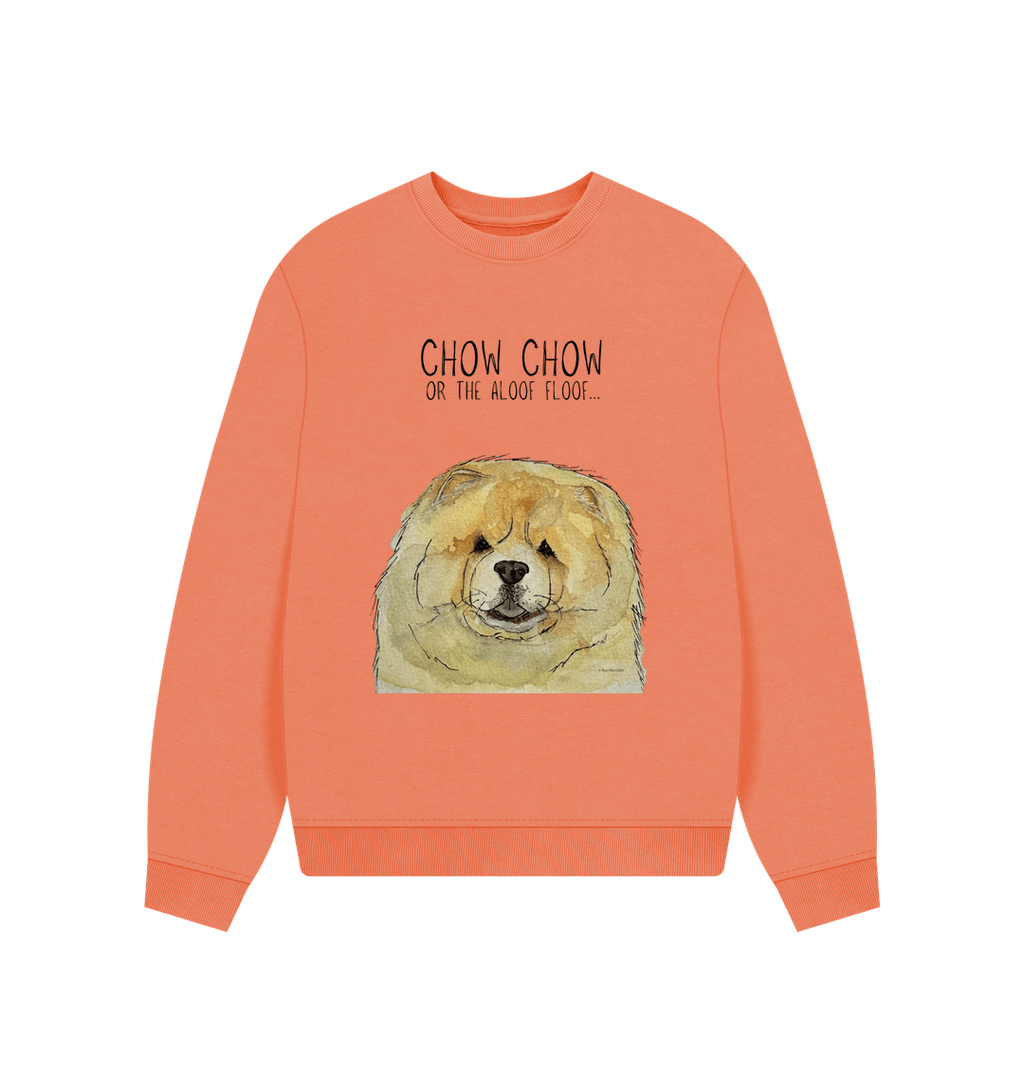Big Chow Energy Oversized Sweatshirt in Fawn