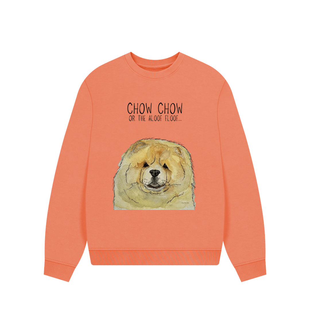 Big Chow Energy Oversized Sweatshirt in Fawn