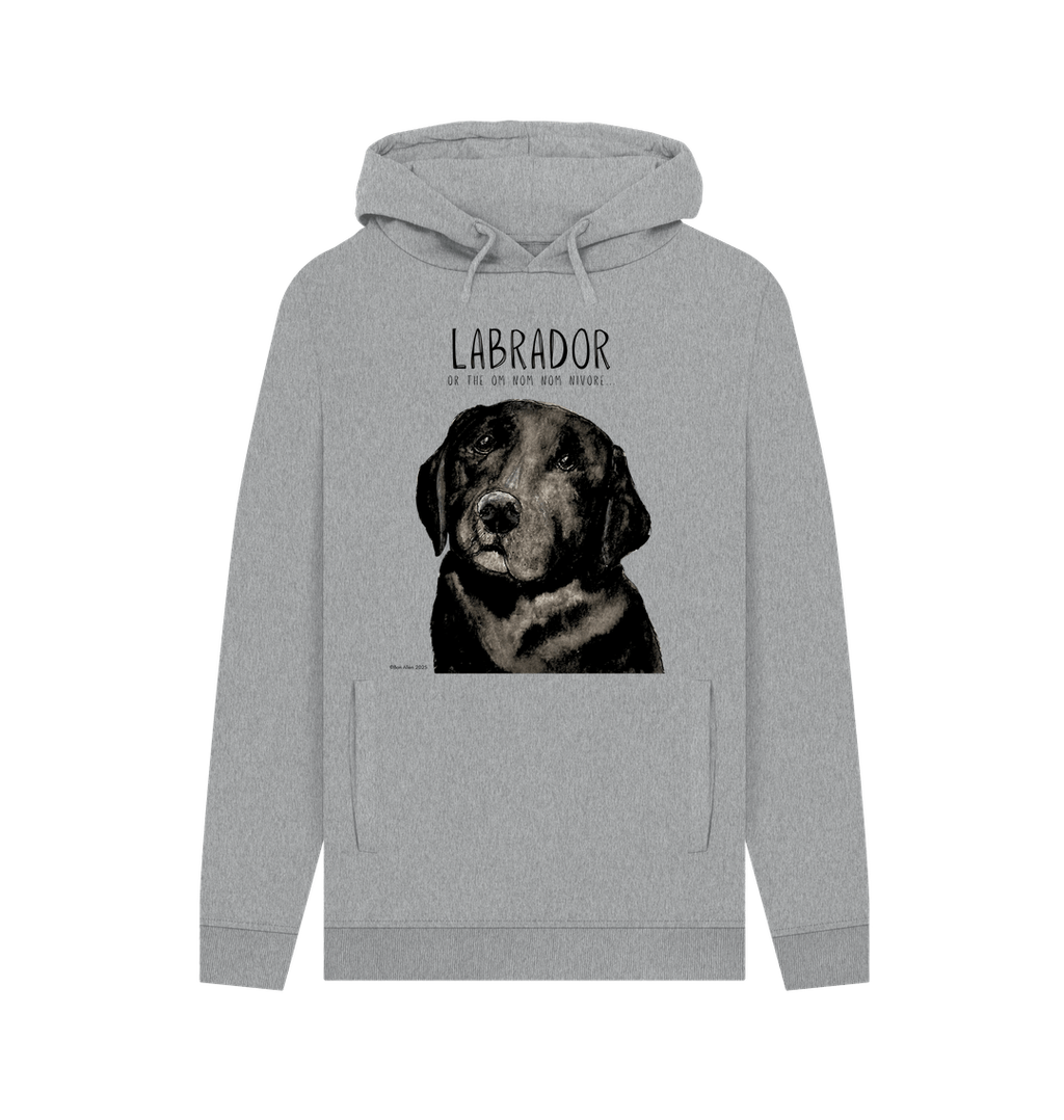 Snack Sensei Hoodie with Black Labrador Print