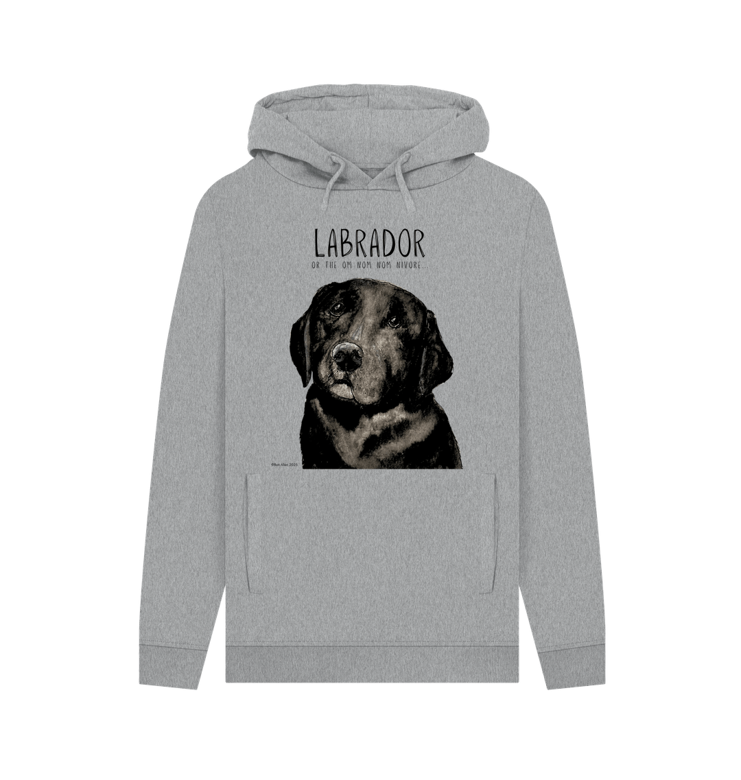 Snack Sensei Hoodie with Black Labrador Print
