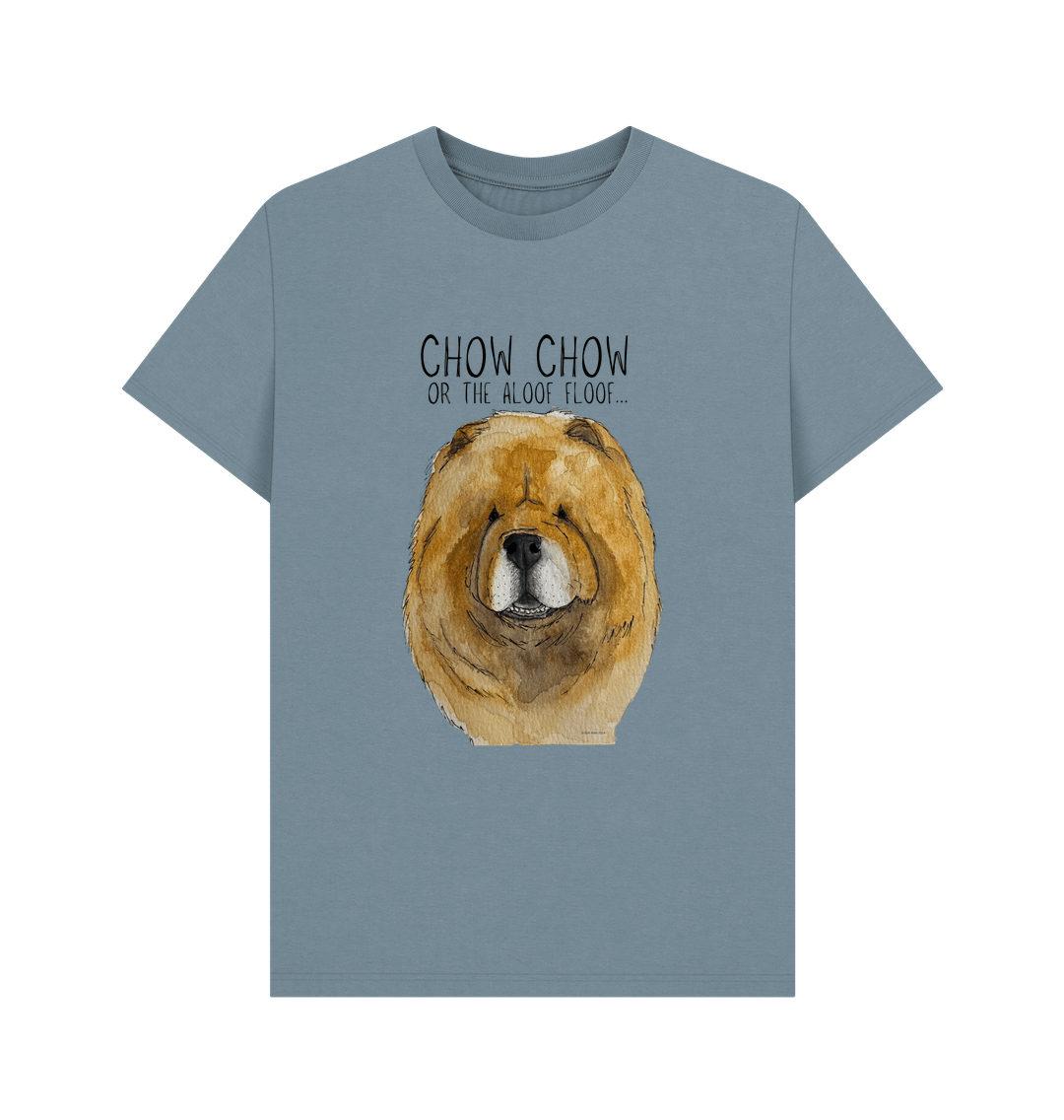 Red Chow Chow Graphic Cotton T-Shirt