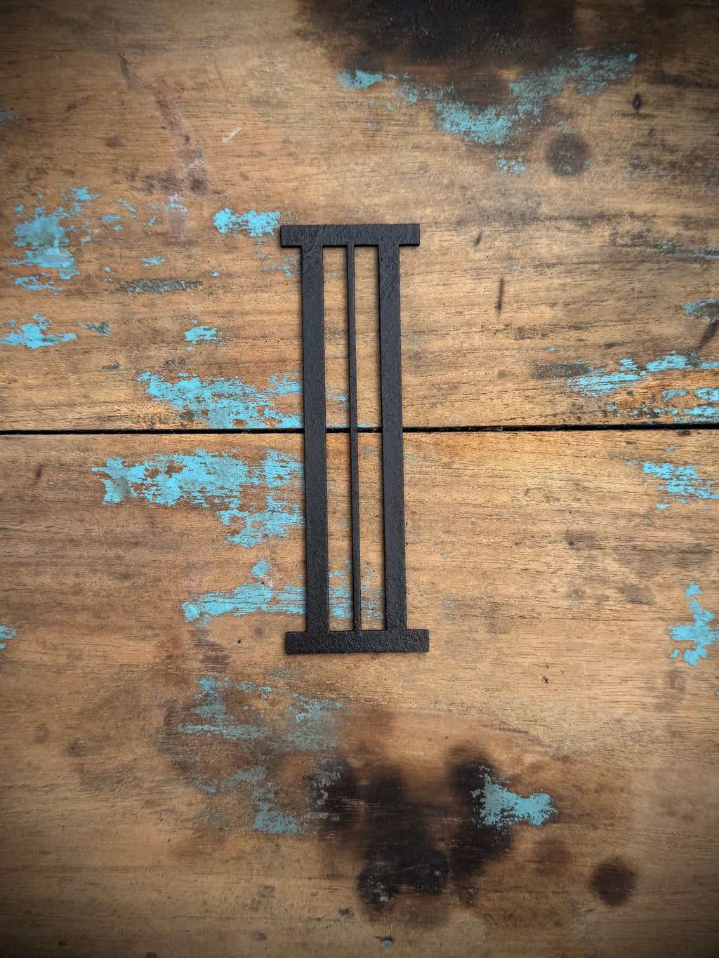 Black Art Deco Metal Letters and Numbers 5 inch or 12 inch