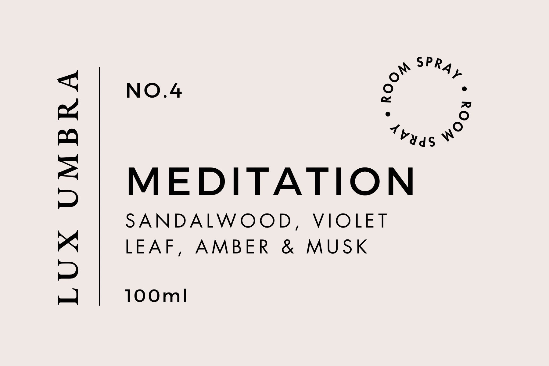 MEDITATION - room spray
