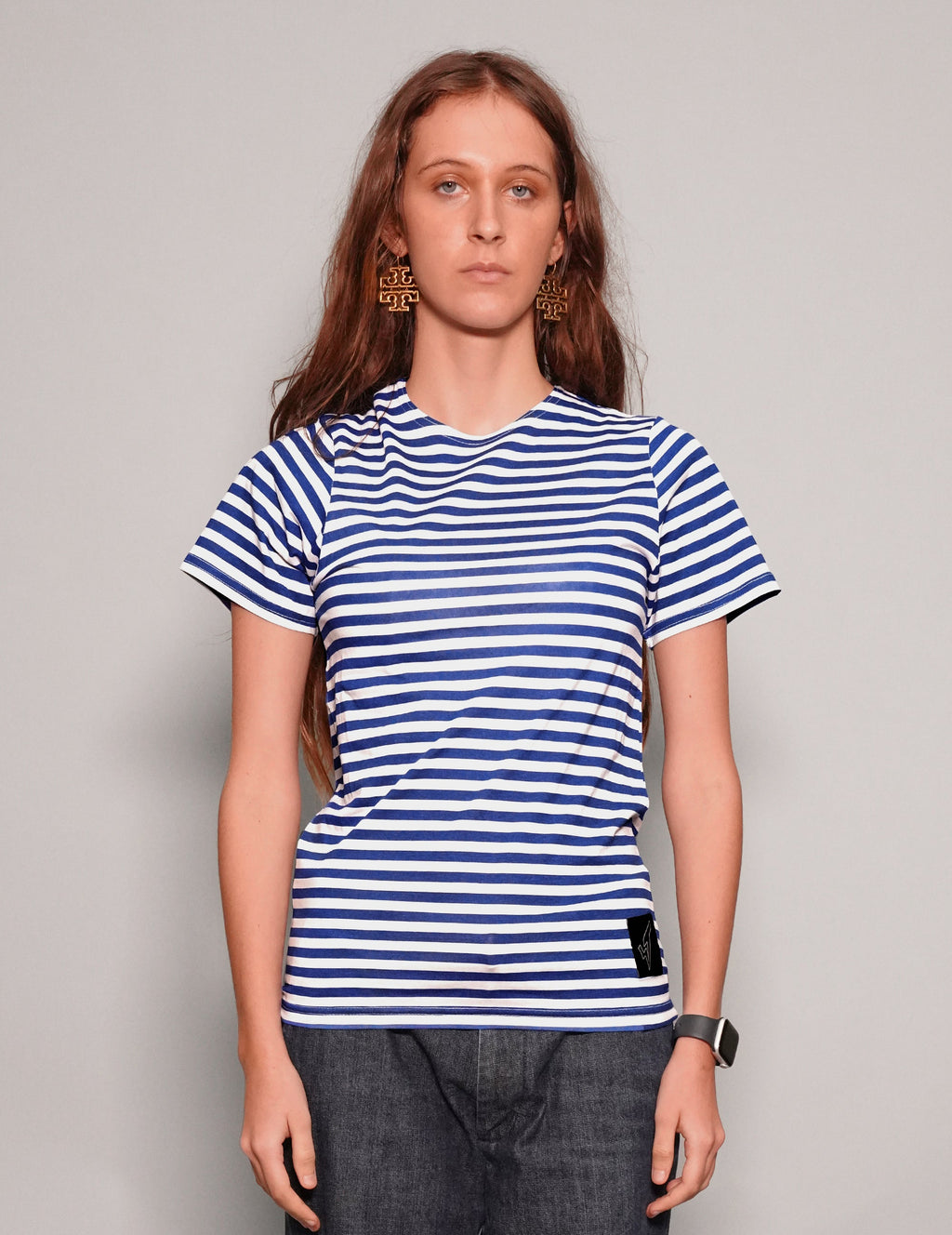 Vintage Blue Stripe T-Shirt