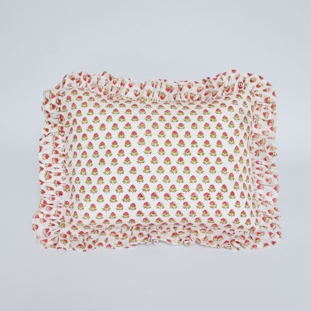 Pink Flower Cushion Cover 30cm x 50cm