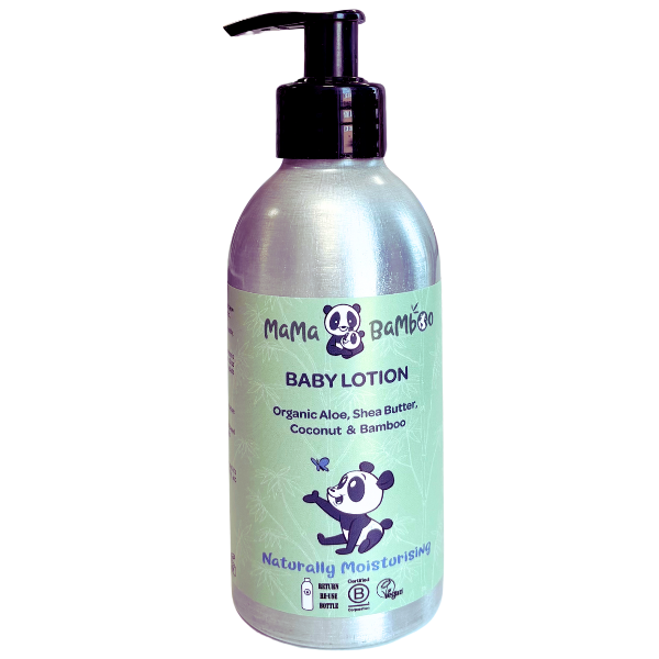 Organic Baby Lotion with Bamboo and Aloe Vera