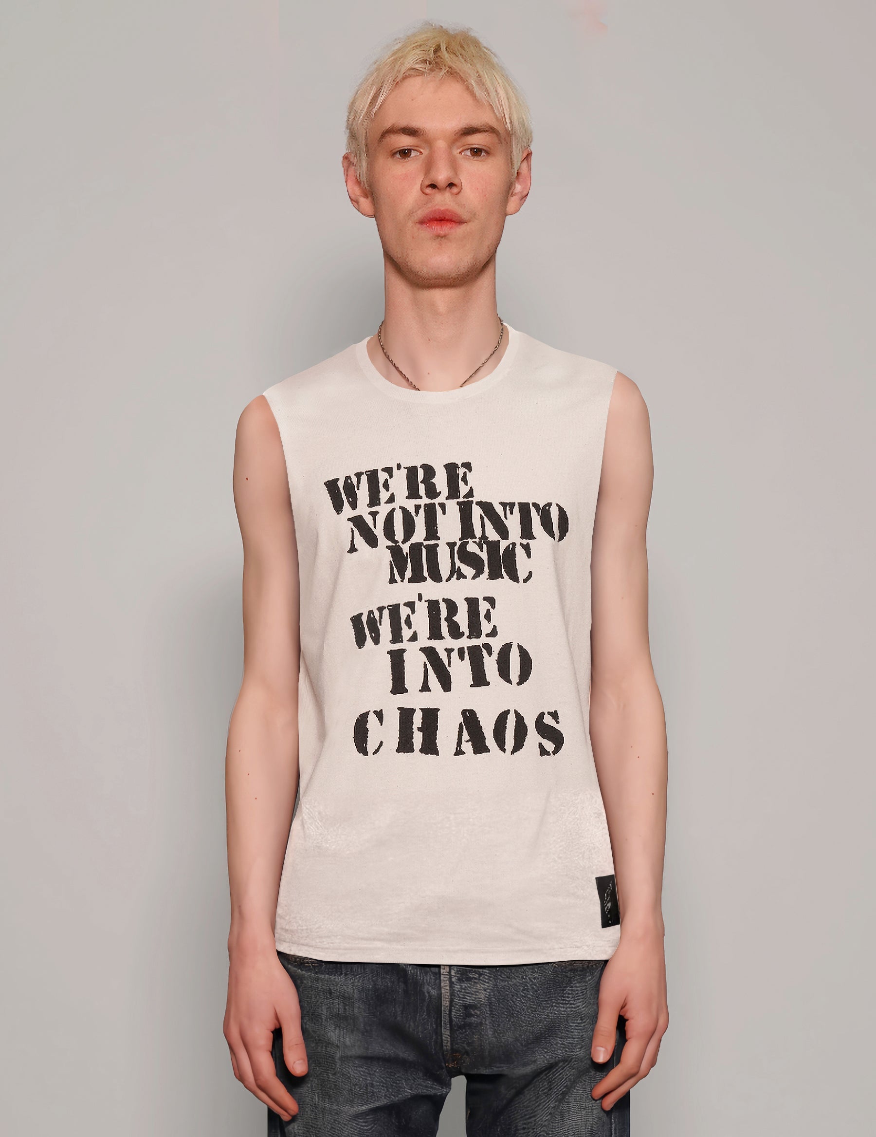 We're into Chaos Vest in Ecru