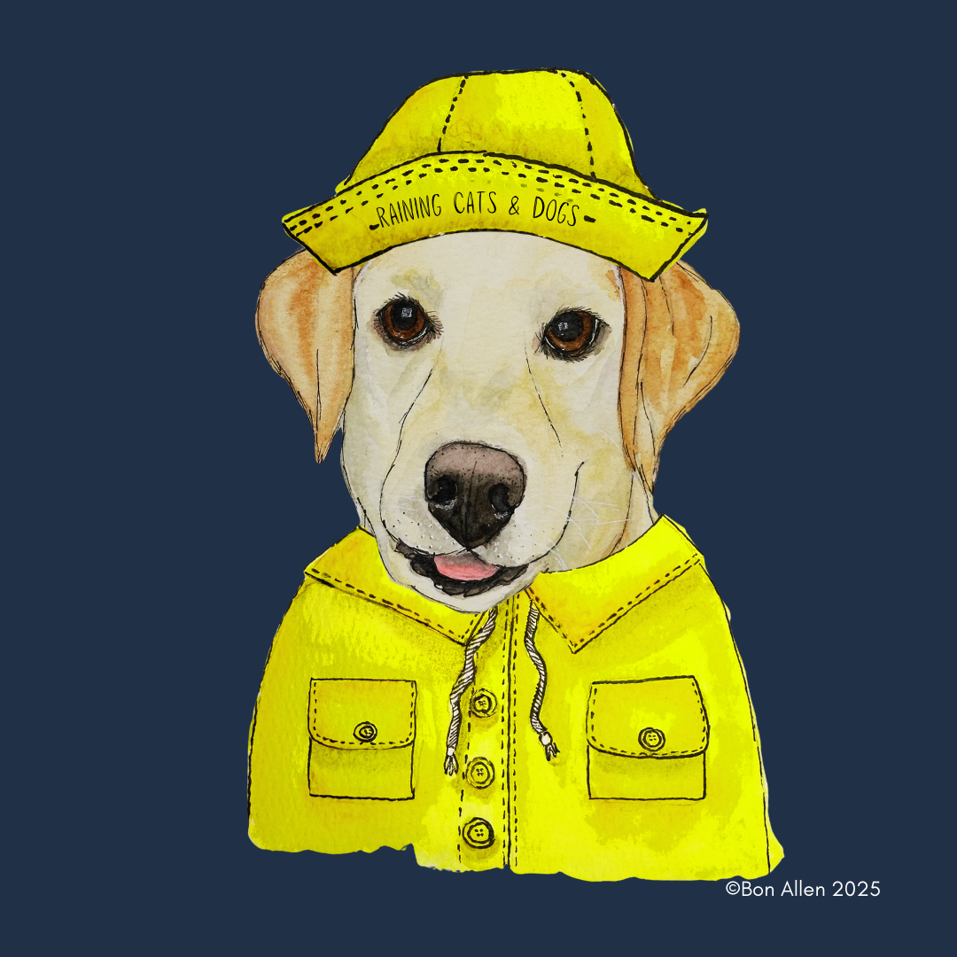 Om Nom Nomnivore Golf Umbrella in Black and White